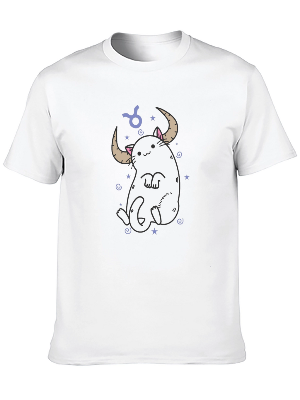 Taurus Cat T-Shirt - Zodiac Sign Tee