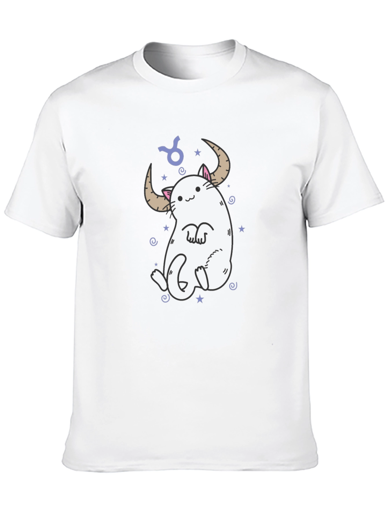 Taurus Cat T-Shirt - Zodiac Sign Tee