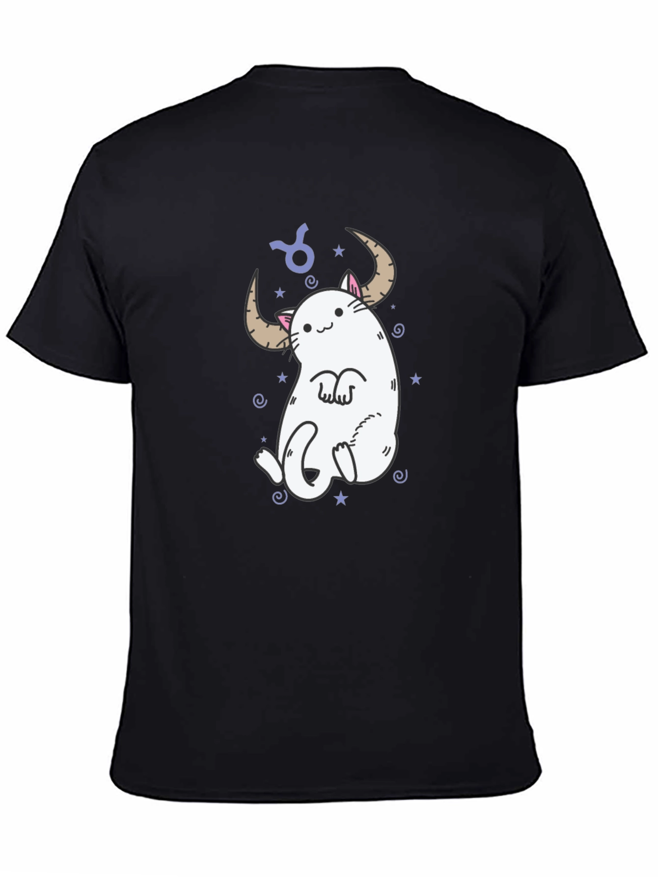Taurus Cat T-Shirt - Zodiac Sign Tee