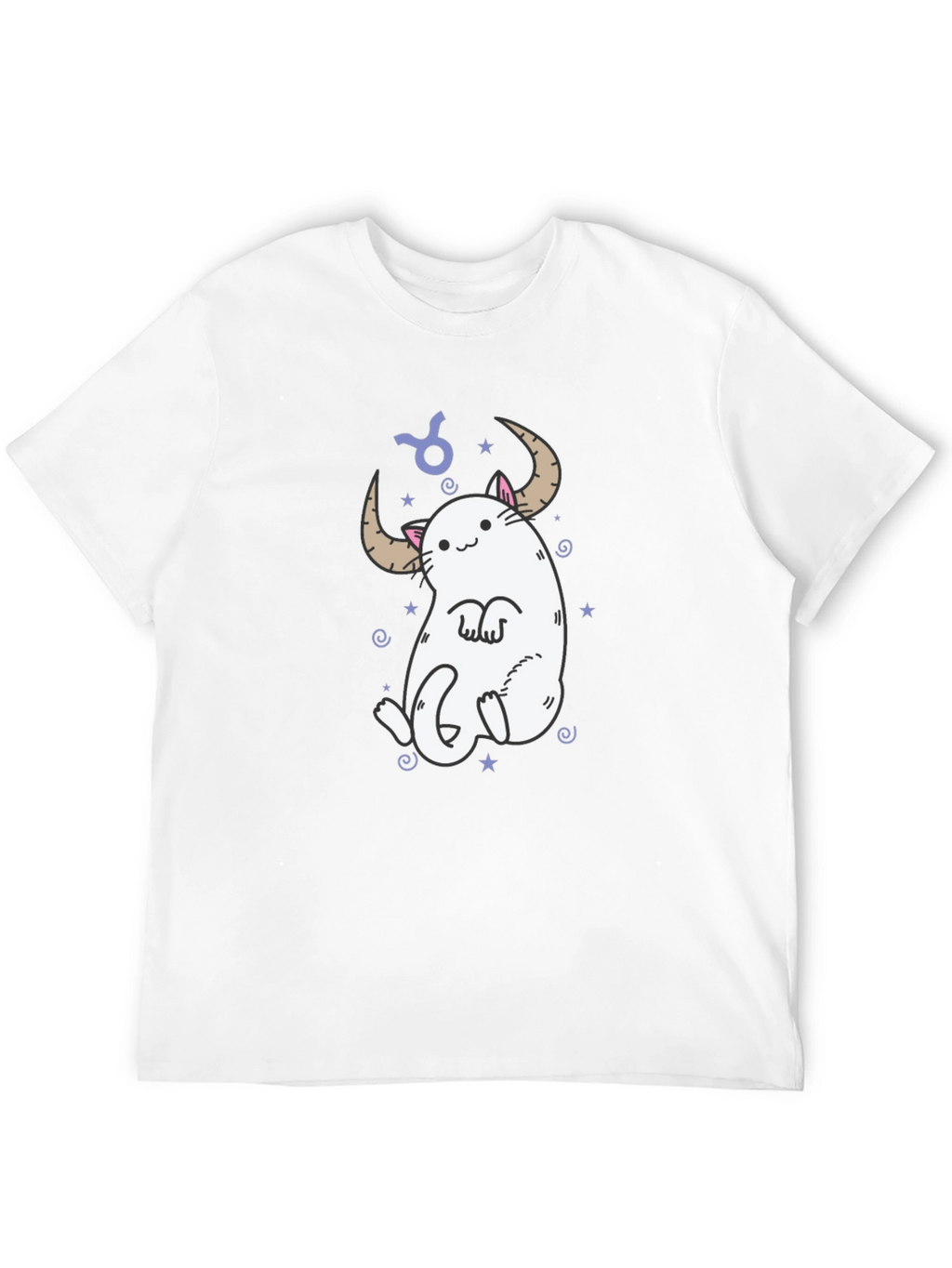 Taurus Cat T-Shirt - Zodiac Sign Tee
