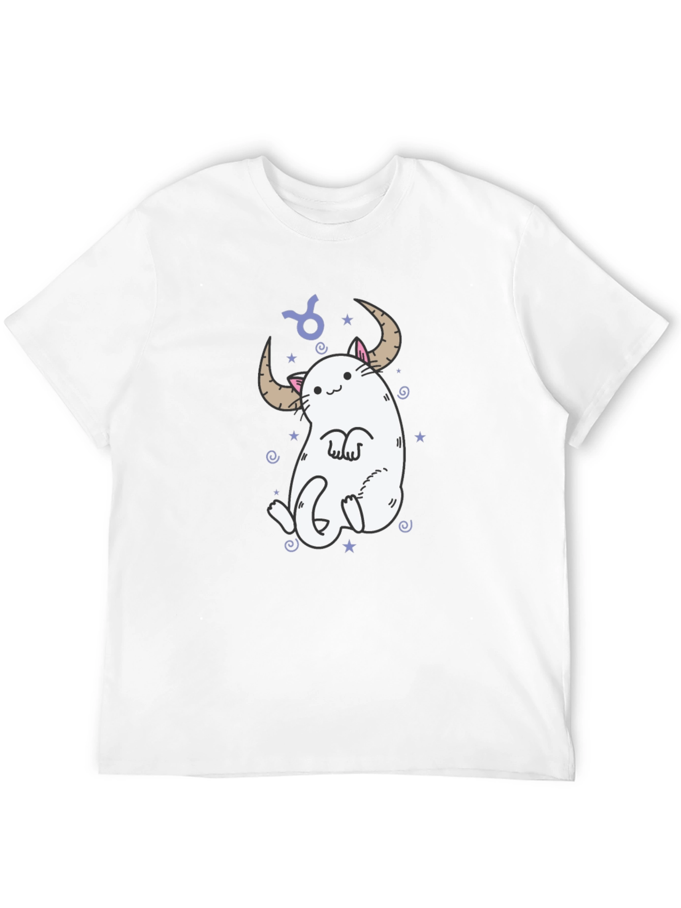 Taurus Cat T-Shirt - Zodiac Sign Tee