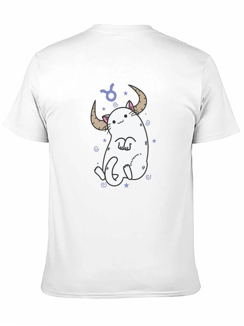 Taurus Cat T-Shirt - Zodiac Sign Tee