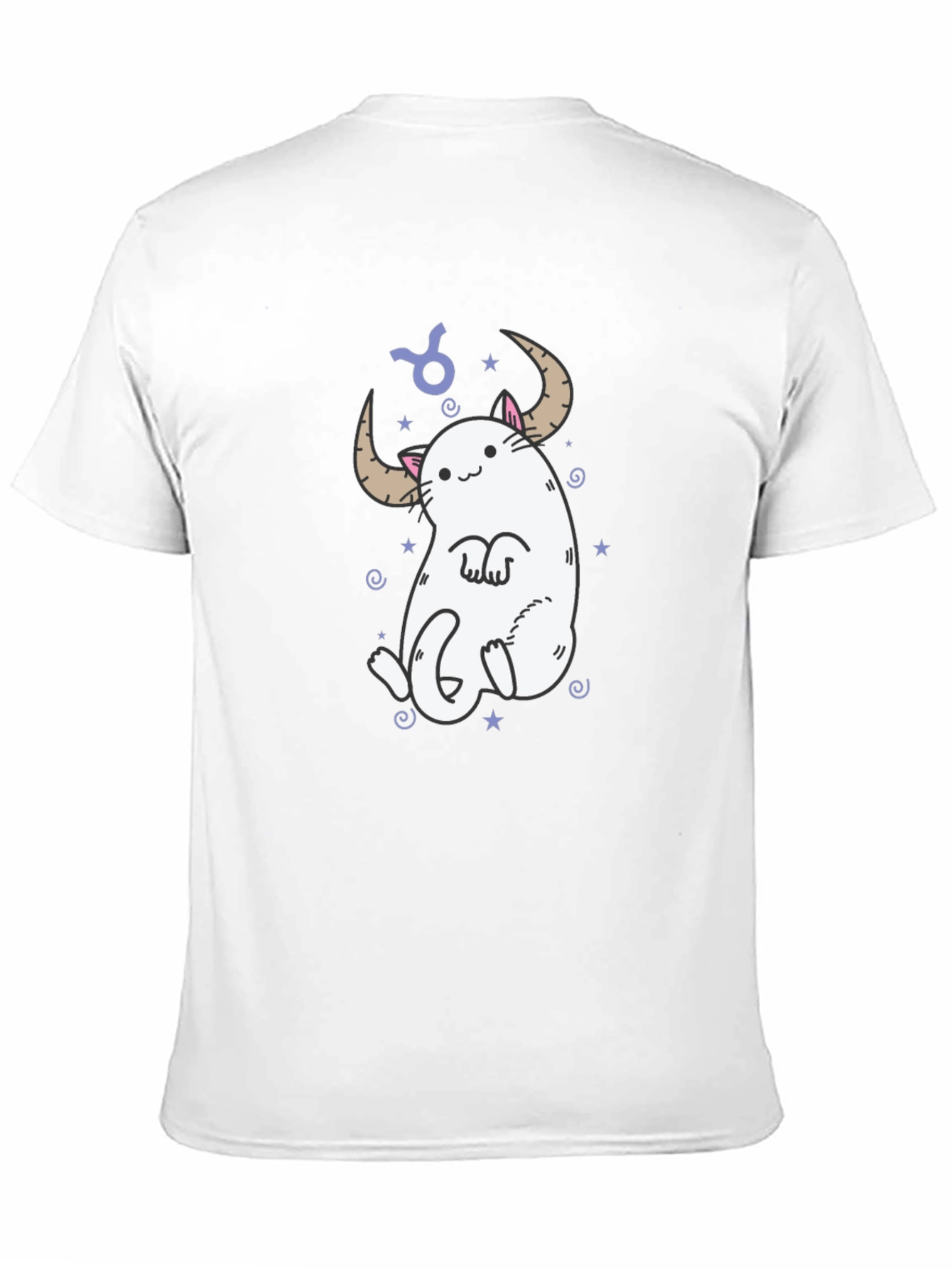 Taurus Cat T-Shirt - Zodiac Sign Tee