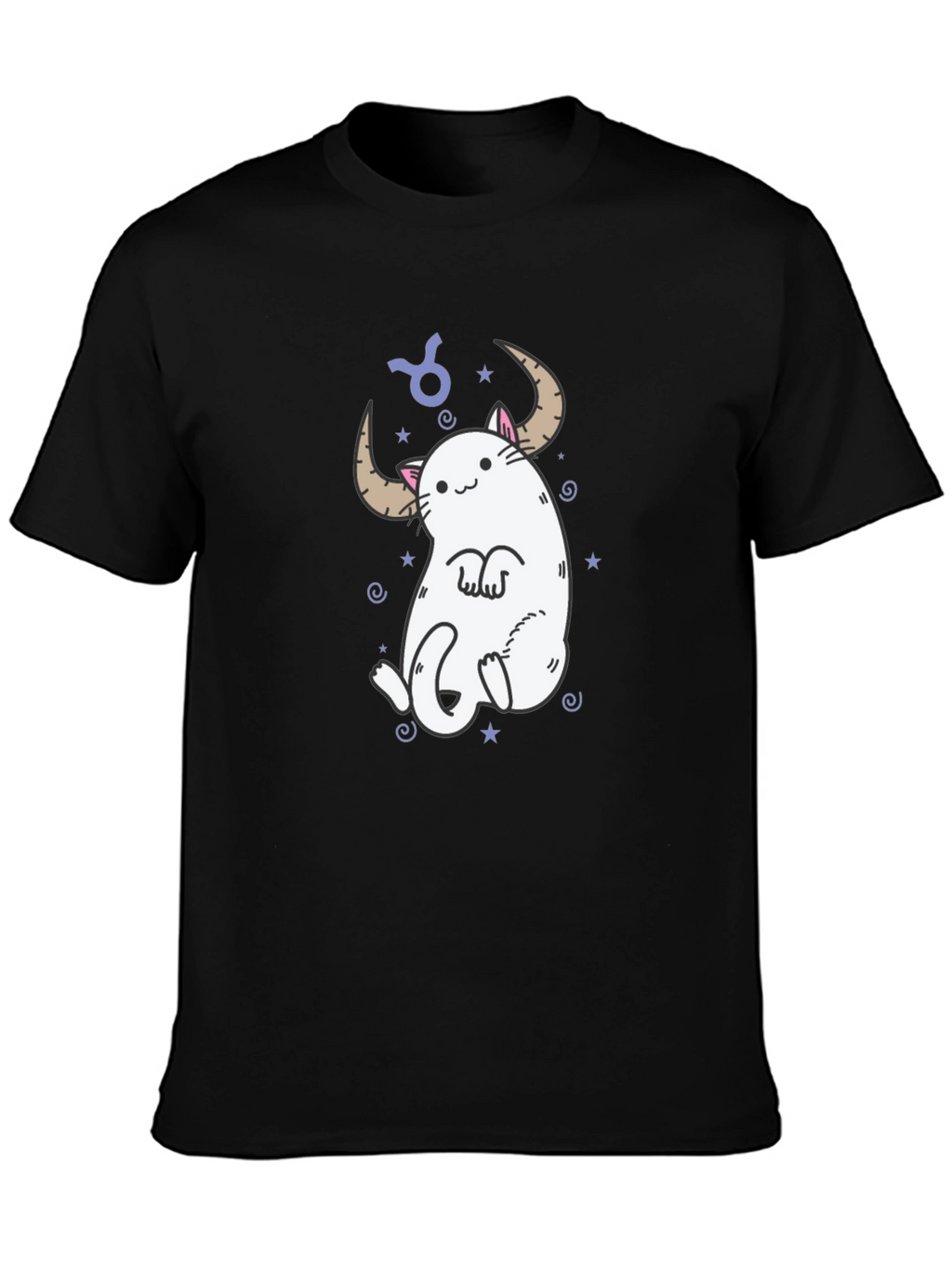 Taurus Cat T-Shirt - Zodiac Sign Tee