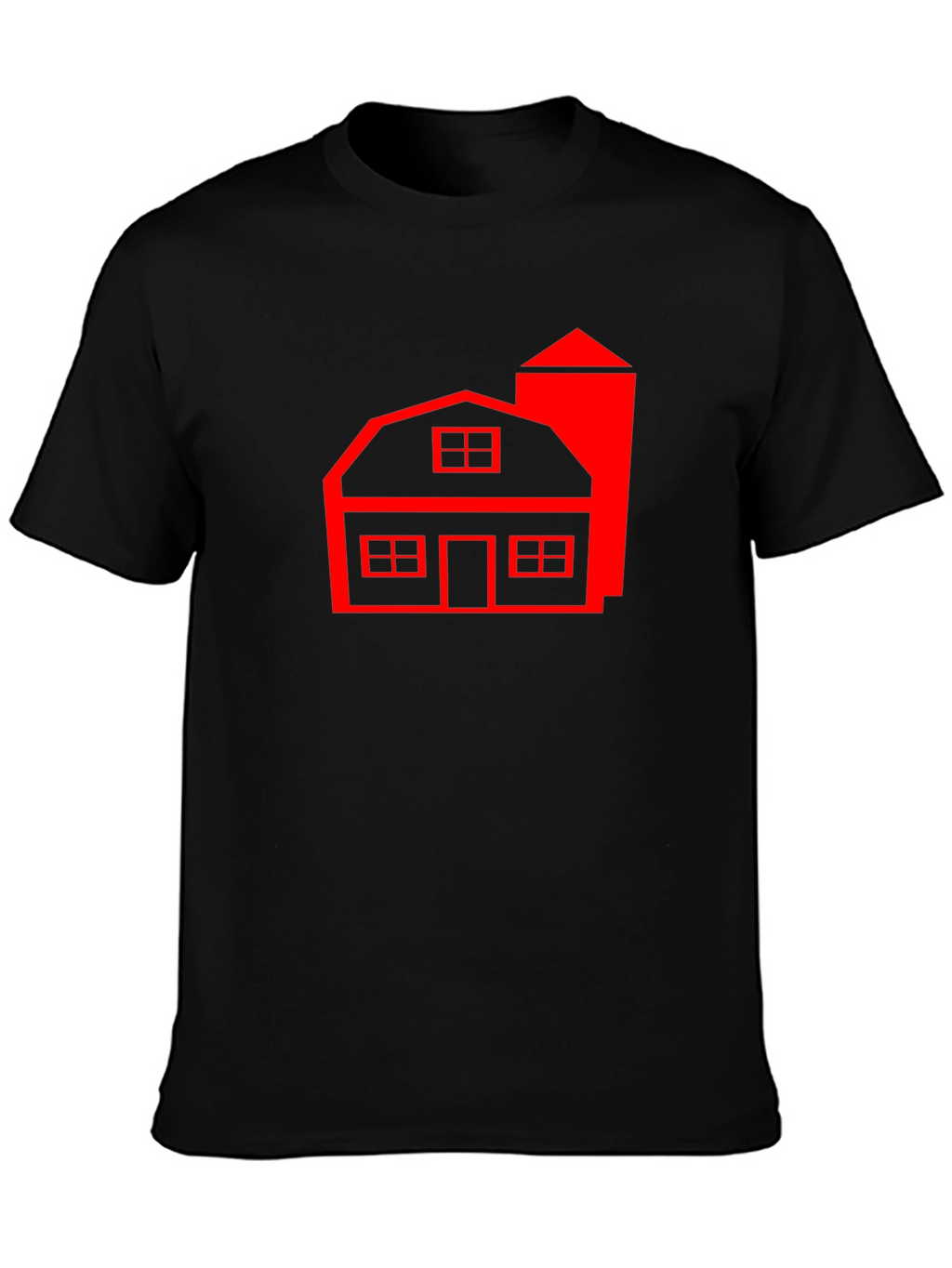 Red Barn Graphic T-Shirt - Classic Farm Style