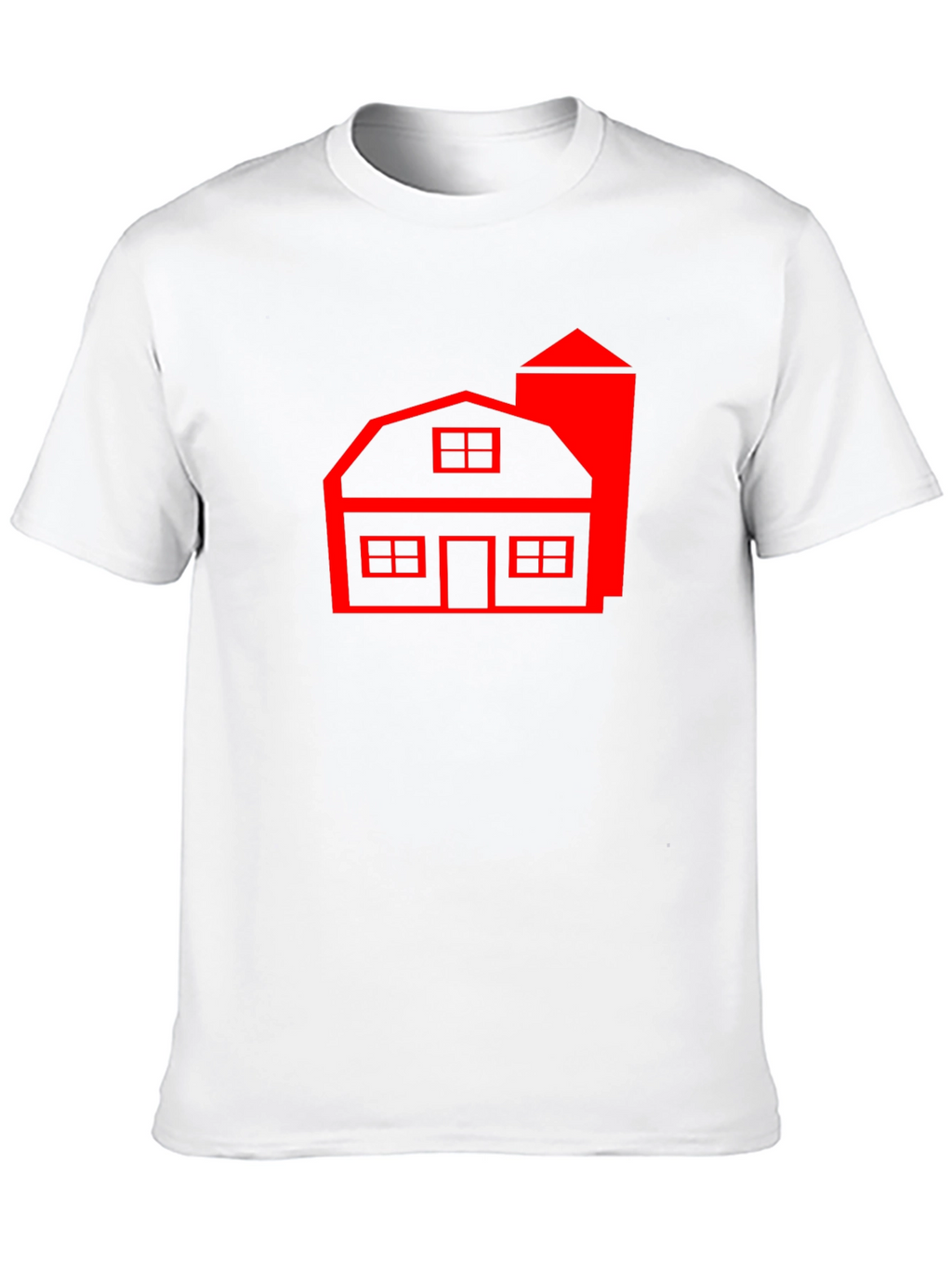 Red Barn Graphic T-Shirt - Classic Farm Style