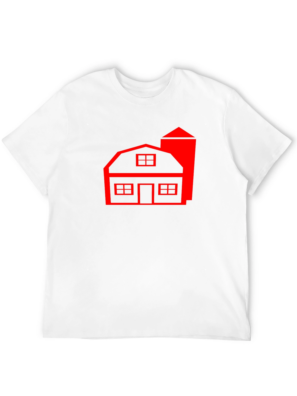 Red Barn Graphic T-Shirt - Classic Farm Style