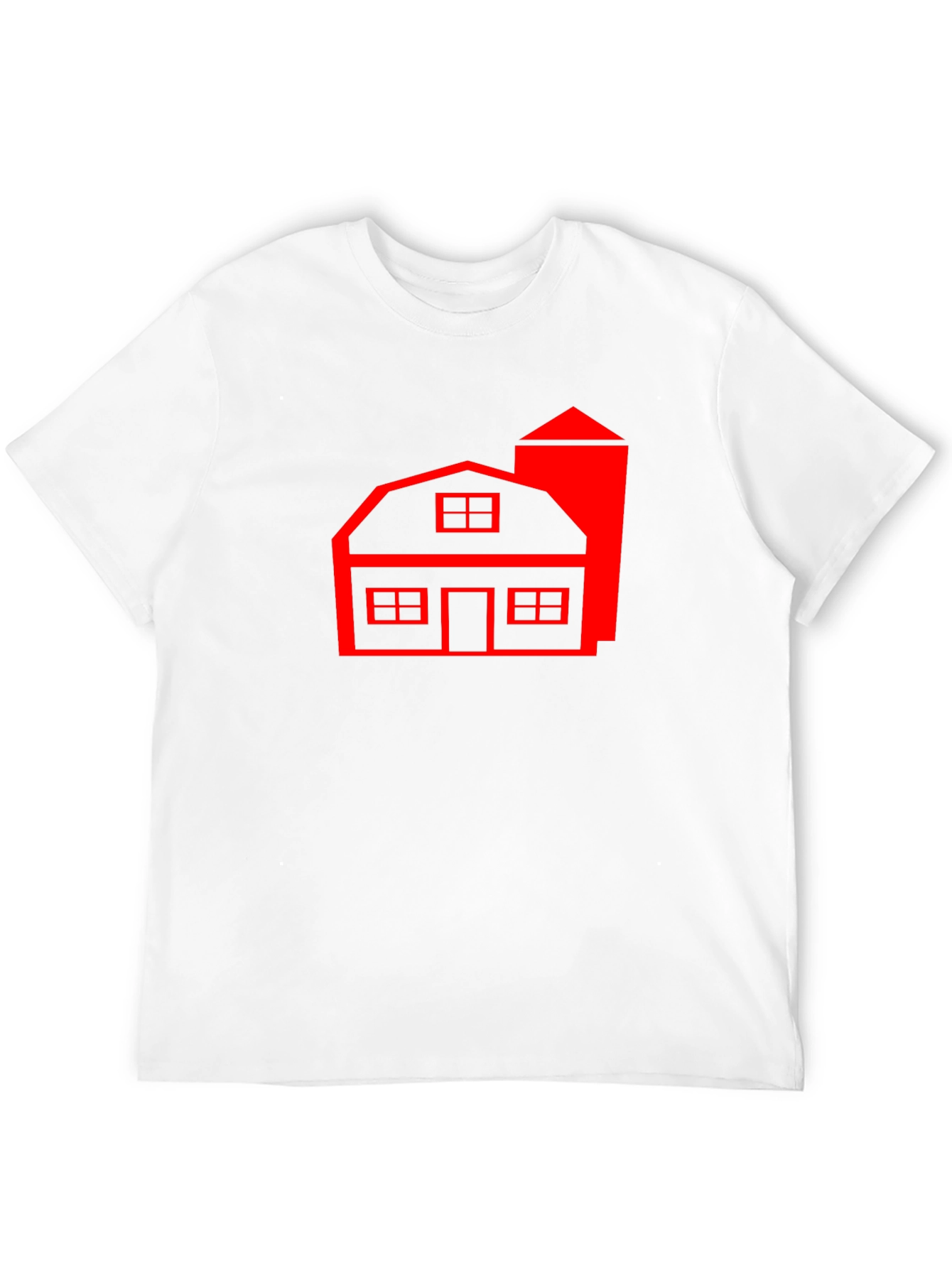 Red Barn Graphic T-Shirt - Classic Farm Style