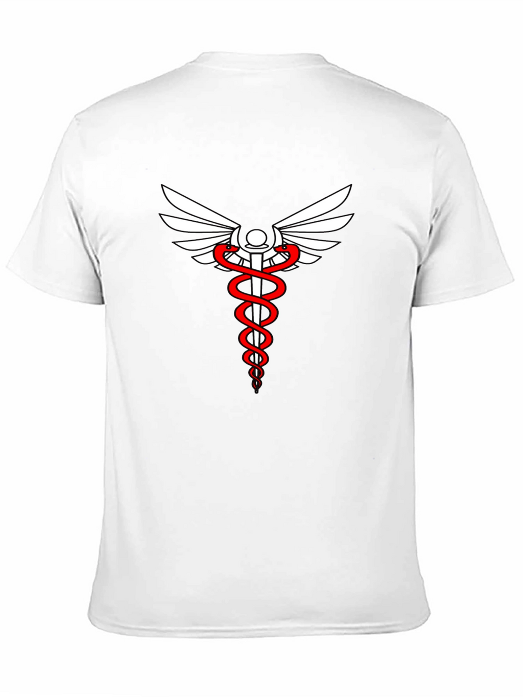 Medical Caduceus Graphic Tee - Stylish & Comfortable