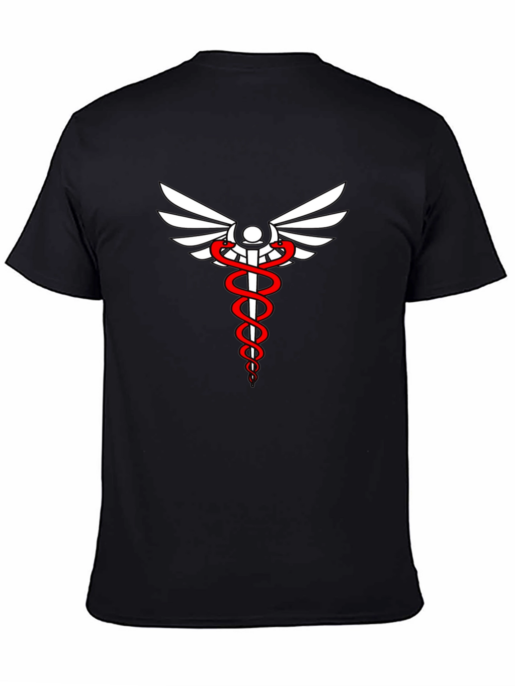 Medical Caduceus Graphic Tee - Stylish & Comfortable