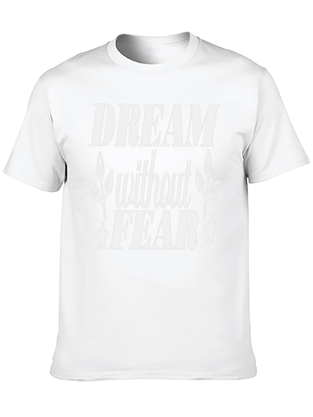 Dream Without Fear Black Graphic Tee