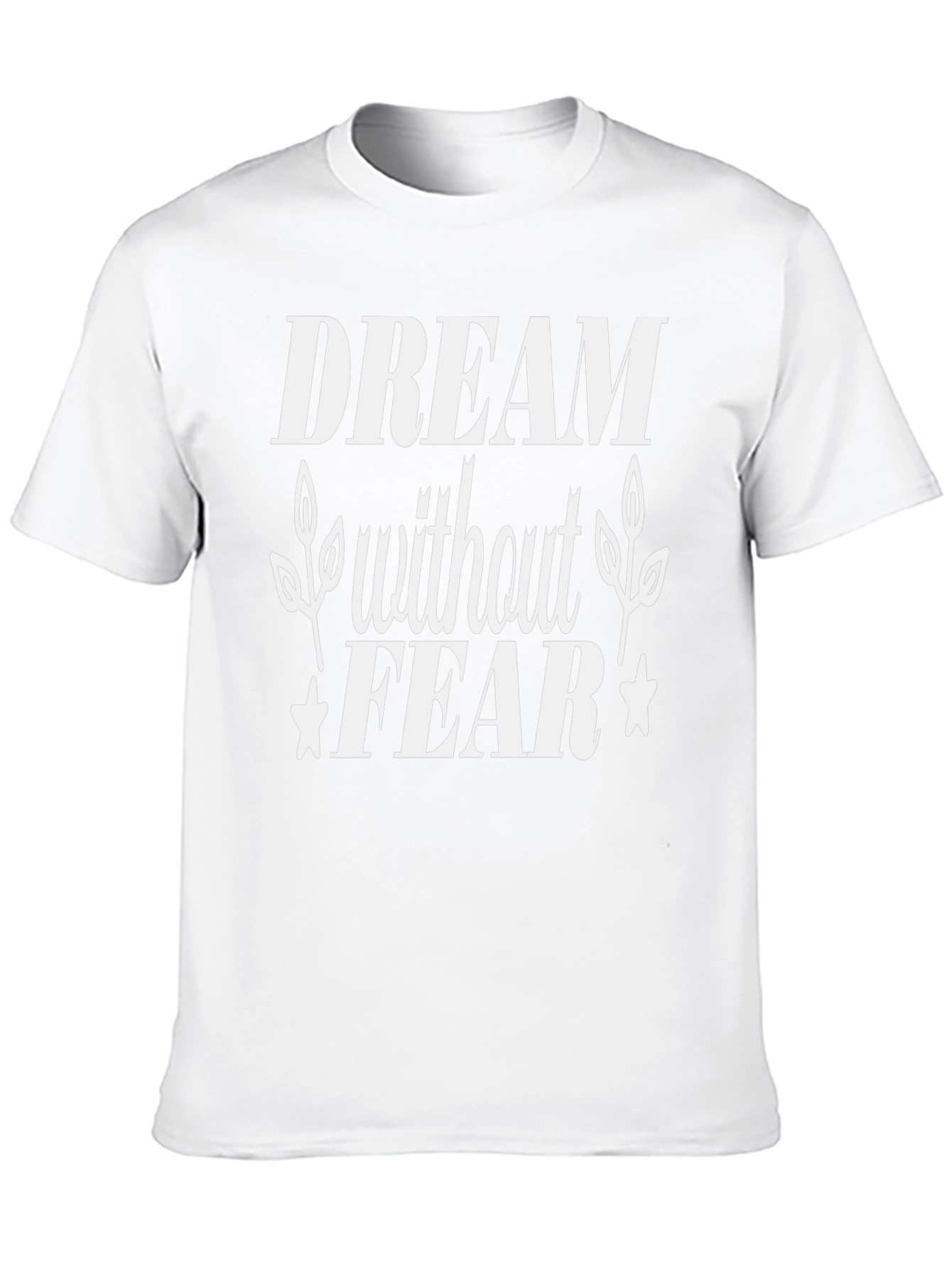 Dream Without Fear Black Graphic Tee