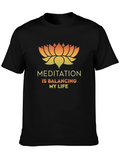 Meditation Balancing Life T-Shirt