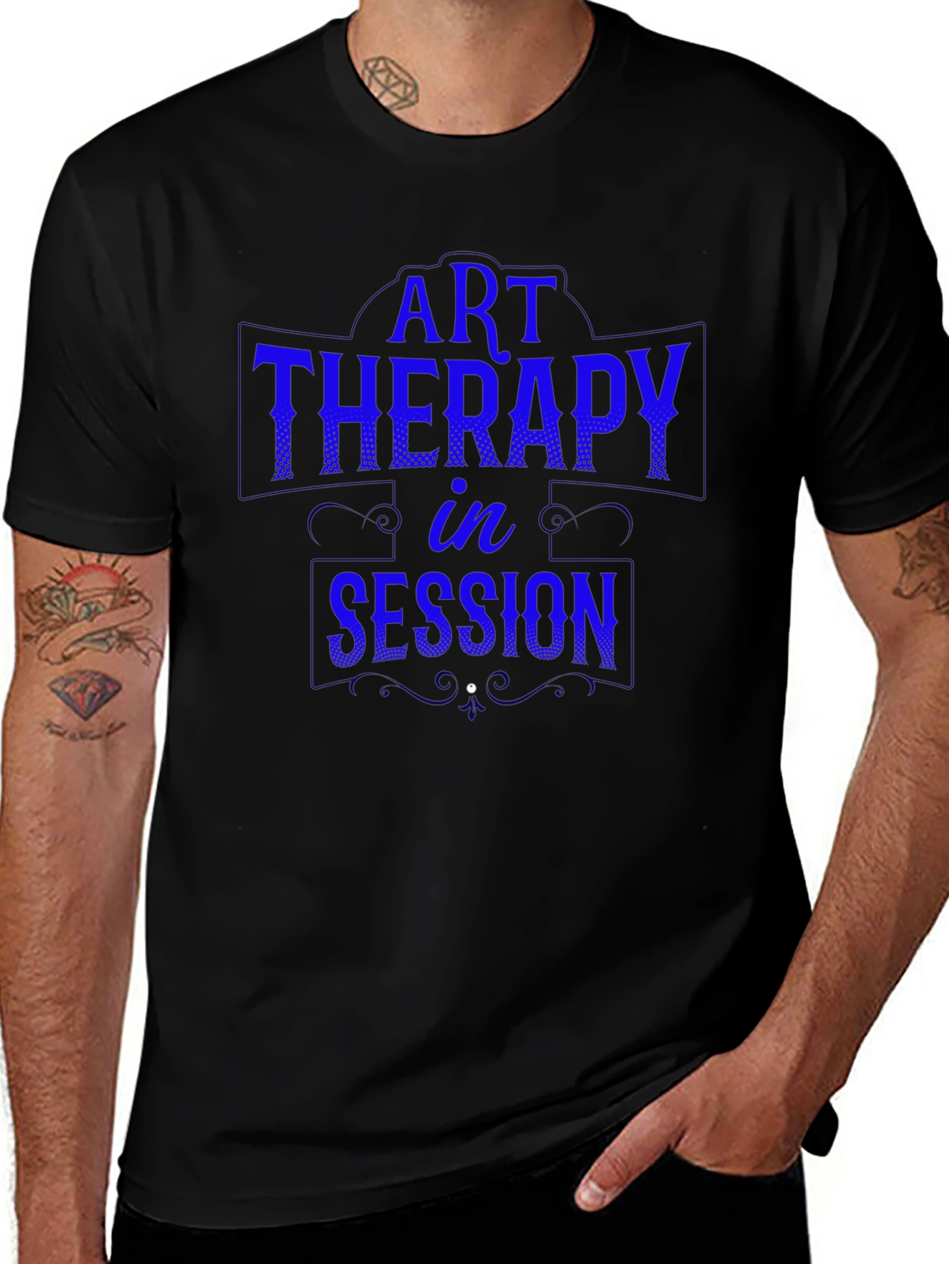 Art Therapy In Session Graphic T-Shirt
