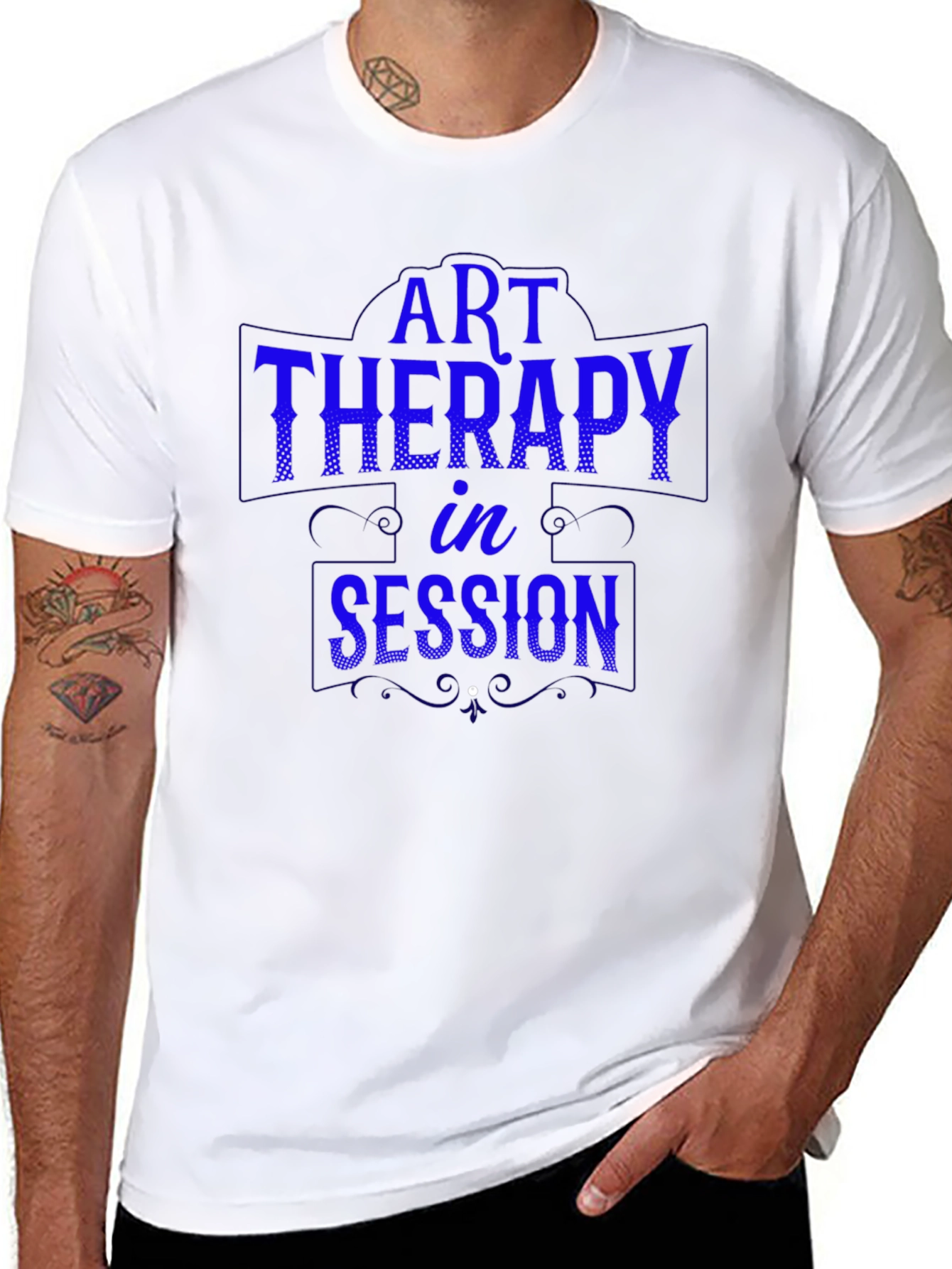Art Therapy In Session Graphic T-Shirt