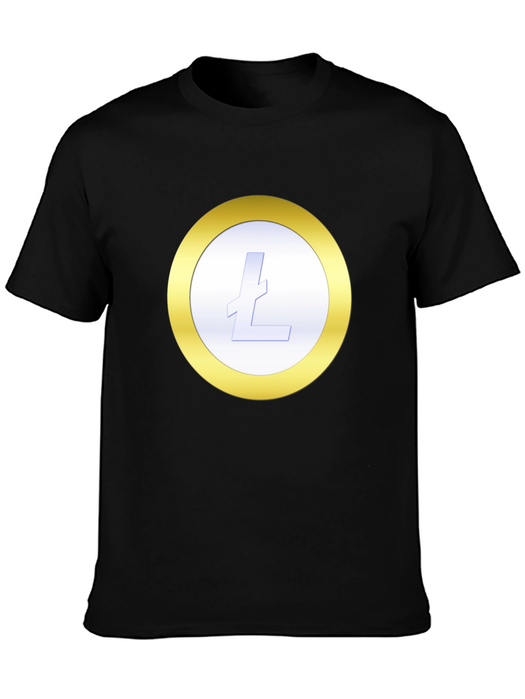 Litecoin Crypto T-Shirt - Black