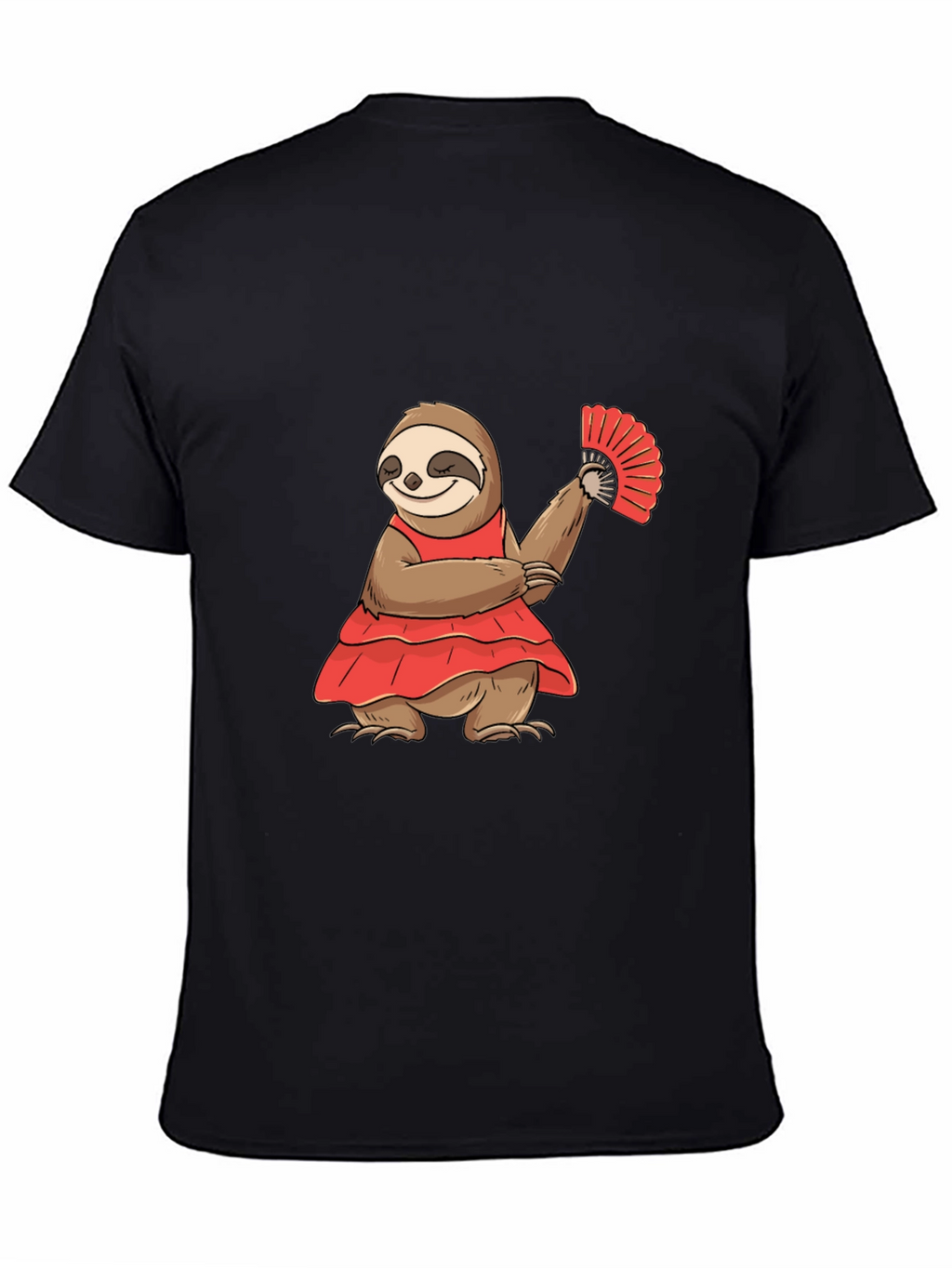 Sloth Flamenco Dancer Graphic T-Shirt