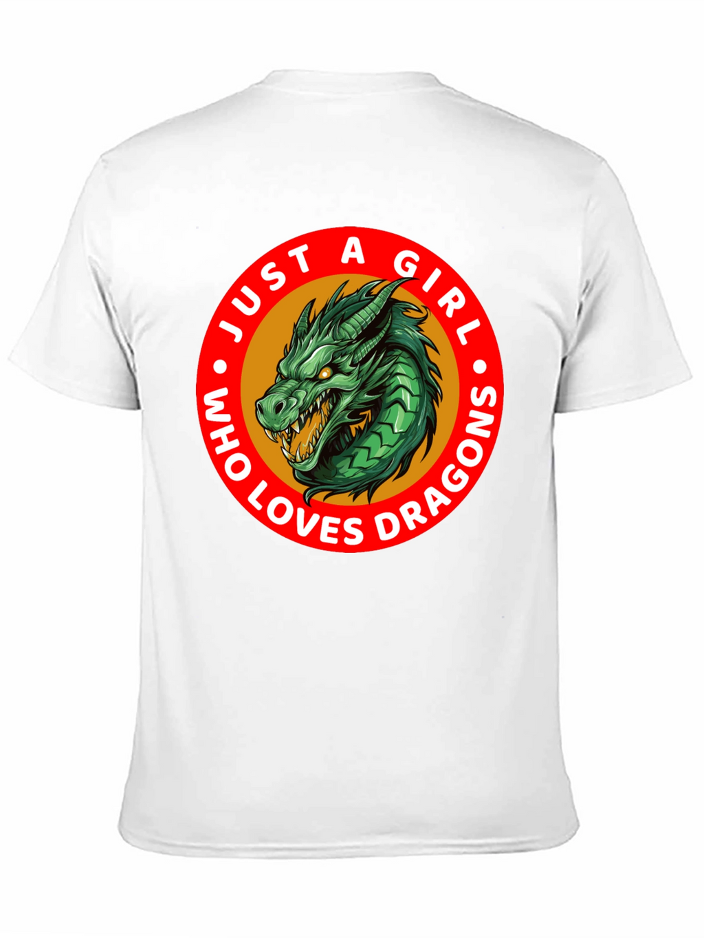 Just a Girl Who Loves Dragons T-Shirt