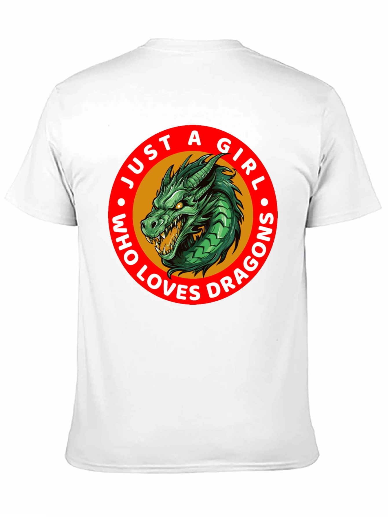 Just a Girl Who Loves Dragons T-Shirt