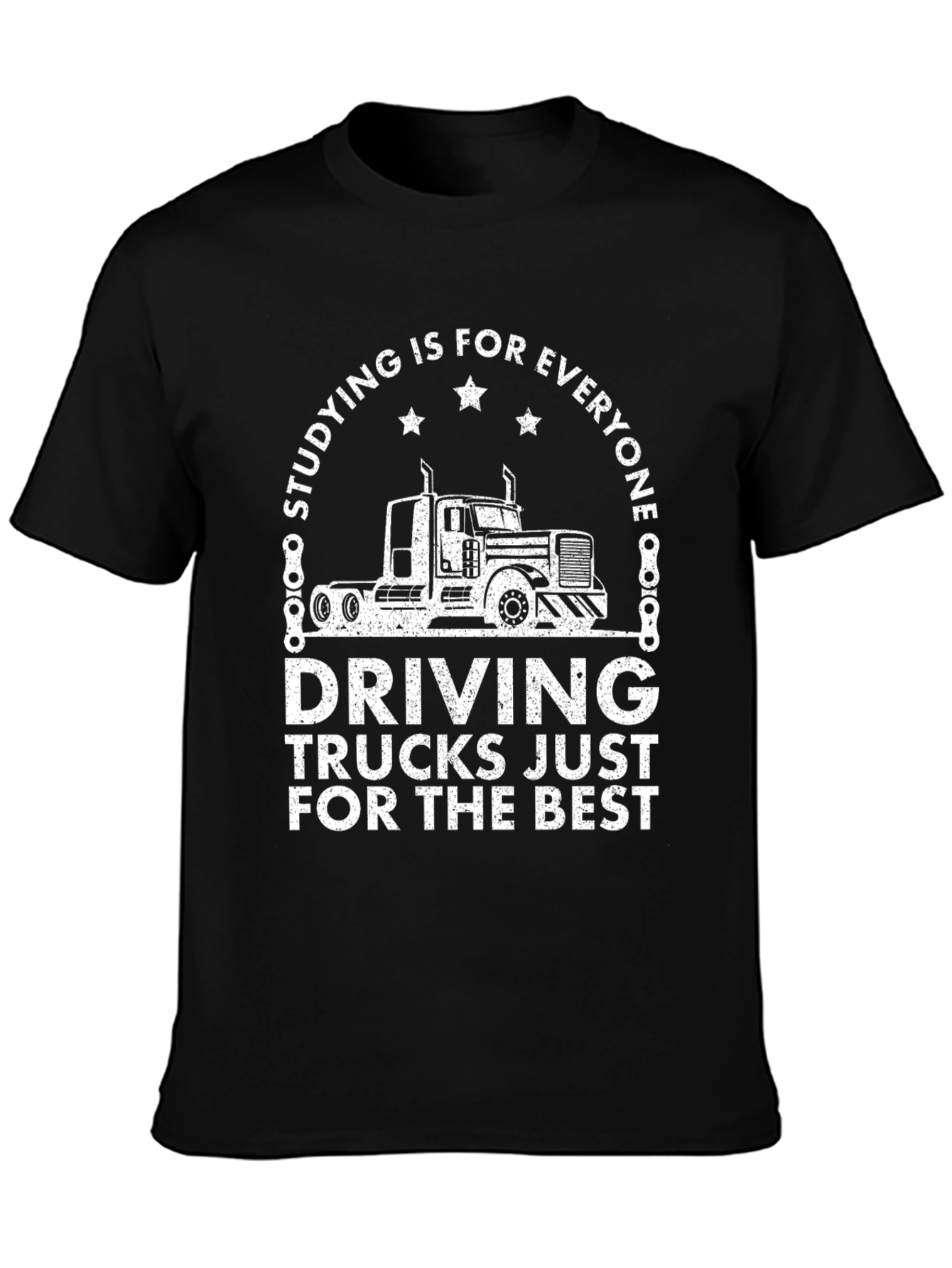 Truck Driver T-Shirt - Studying is for Everyone Tee