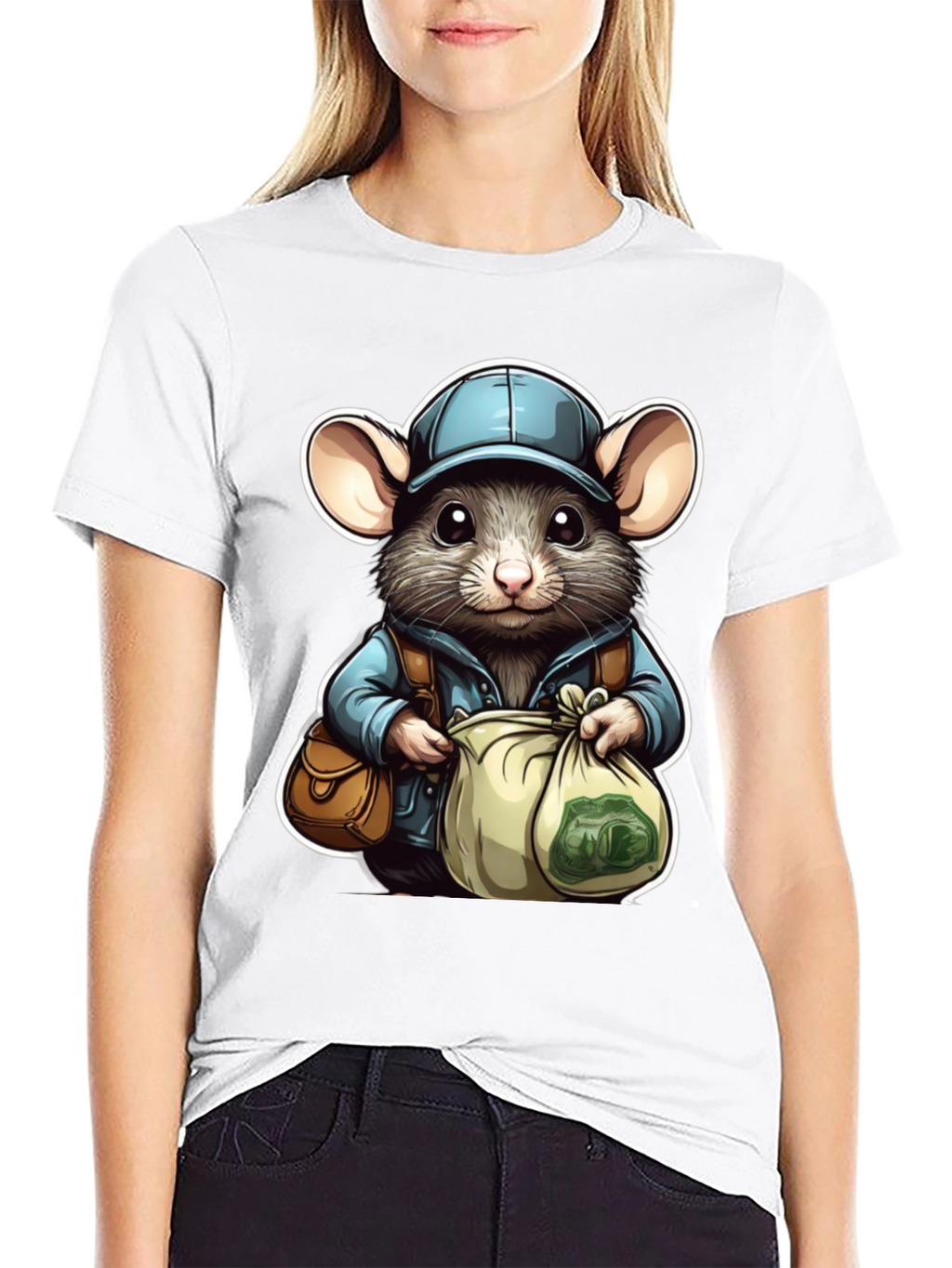 Cartoon Mouse T-Shirt