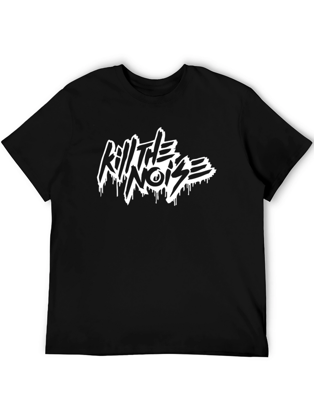 Kill The Noise Black Graphic T-Shirt