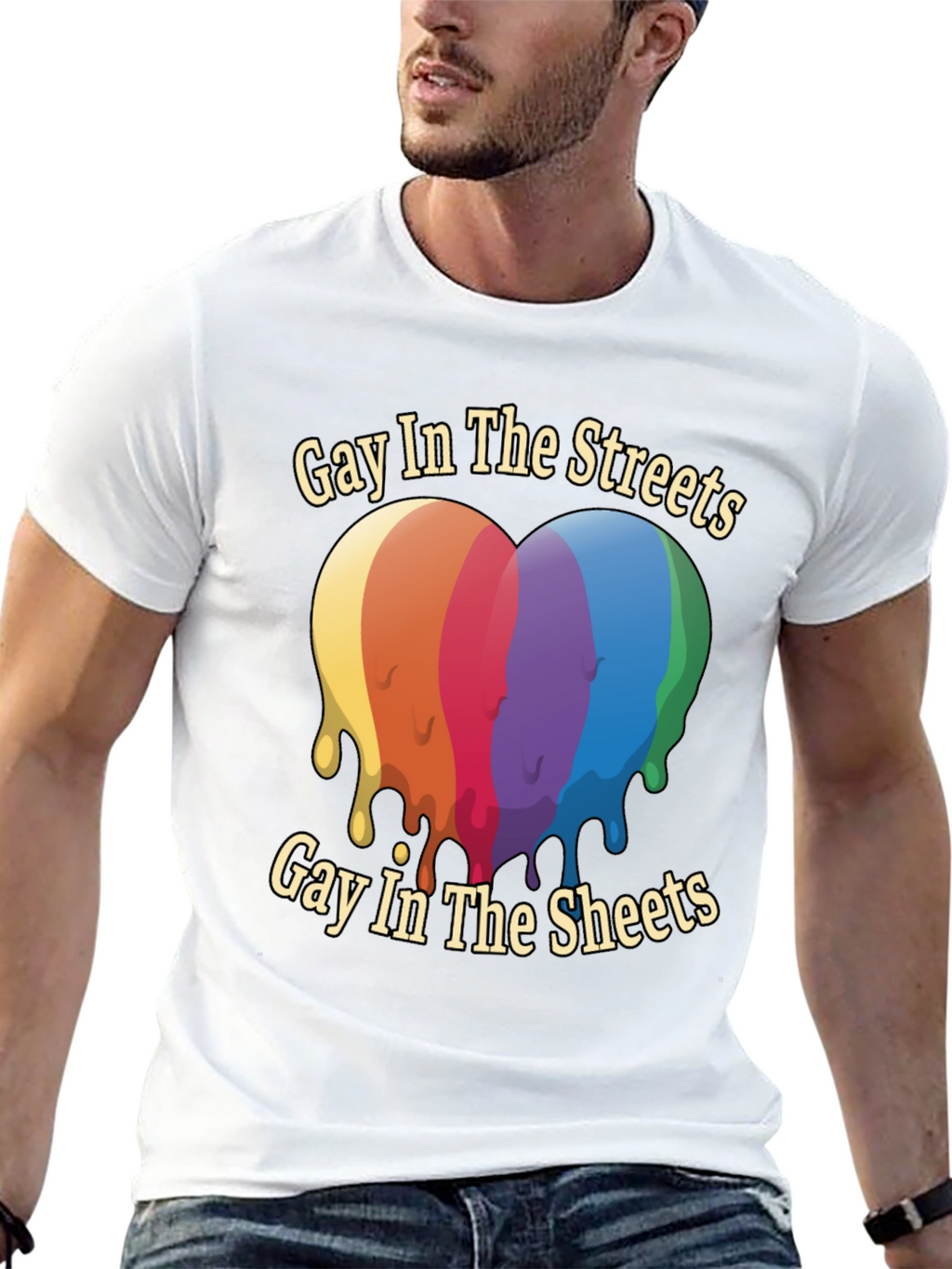 Gay in the Streets T-Shirt LGBT Pride Tee