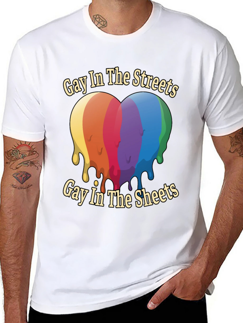 Gay in the Streets T-Shirt LGBT Pride Tee