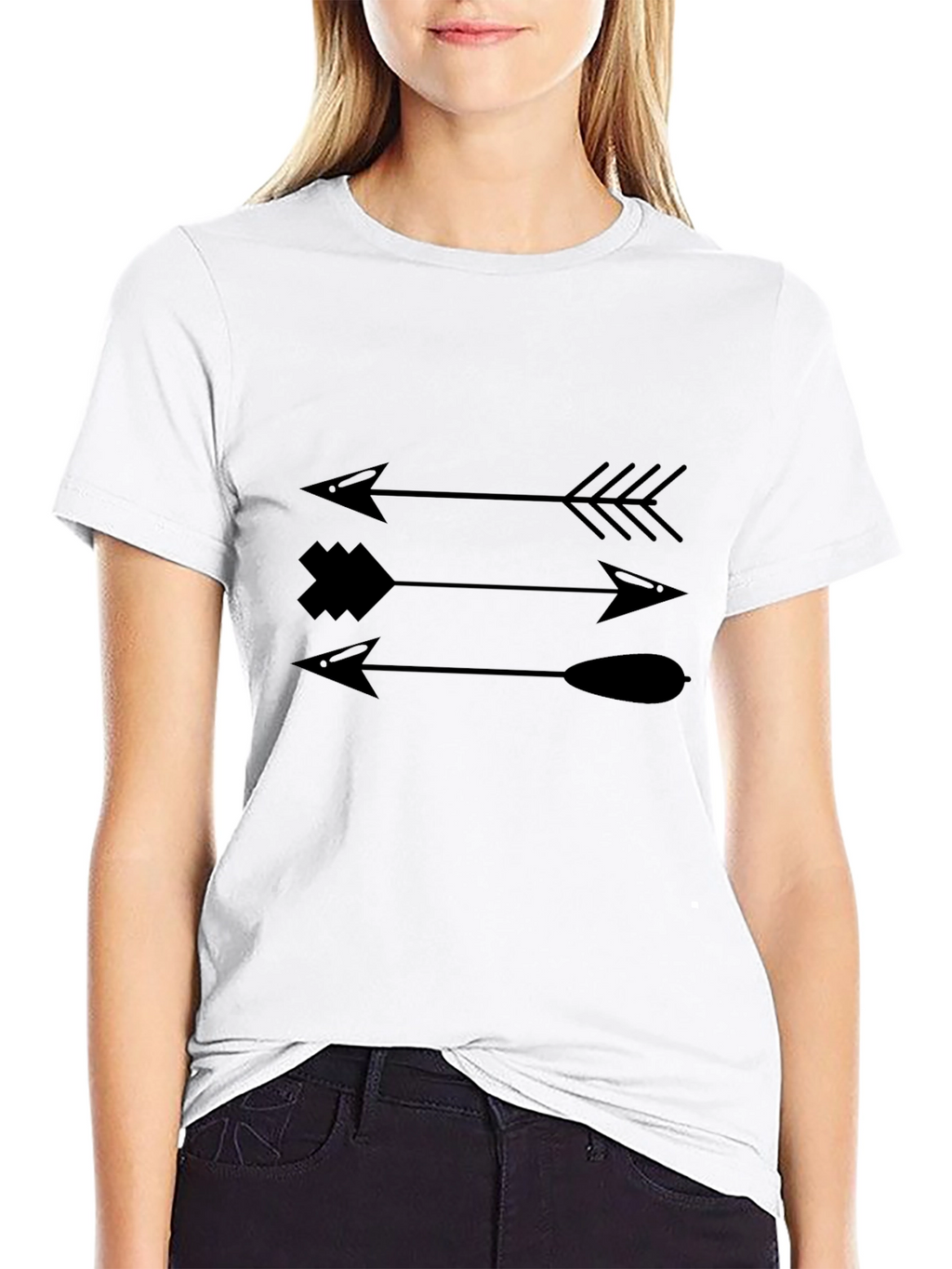Arrow Graphic Tee - Casual Style