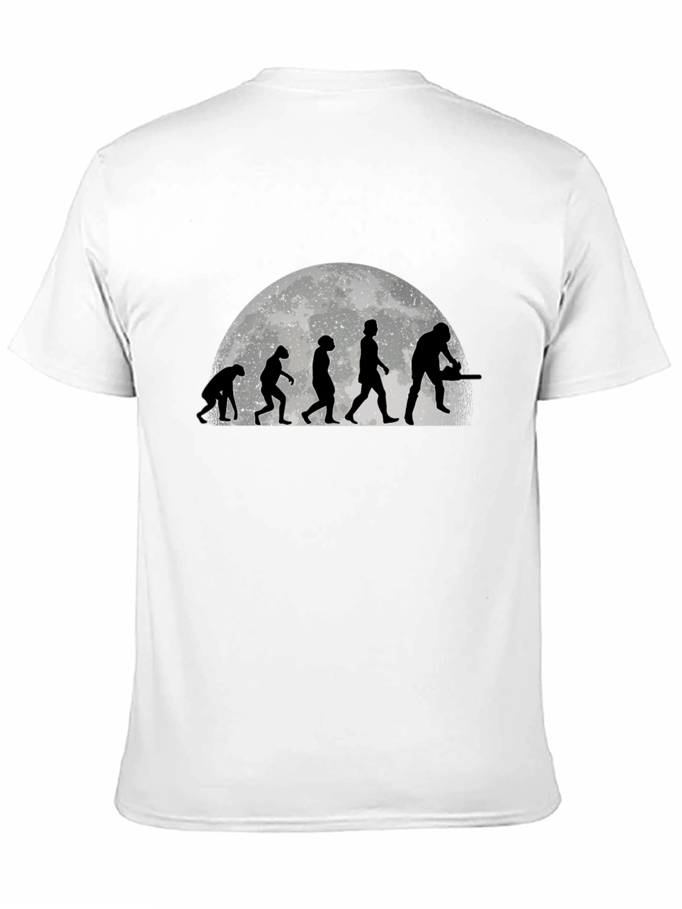 Evolution Chainsaw Humor T-Shirt