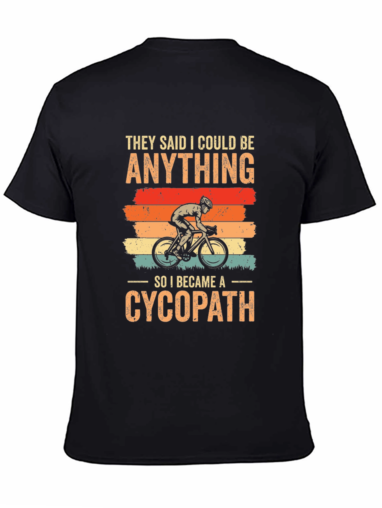 Funny Cycopath T-Shirt | Cycling Humor