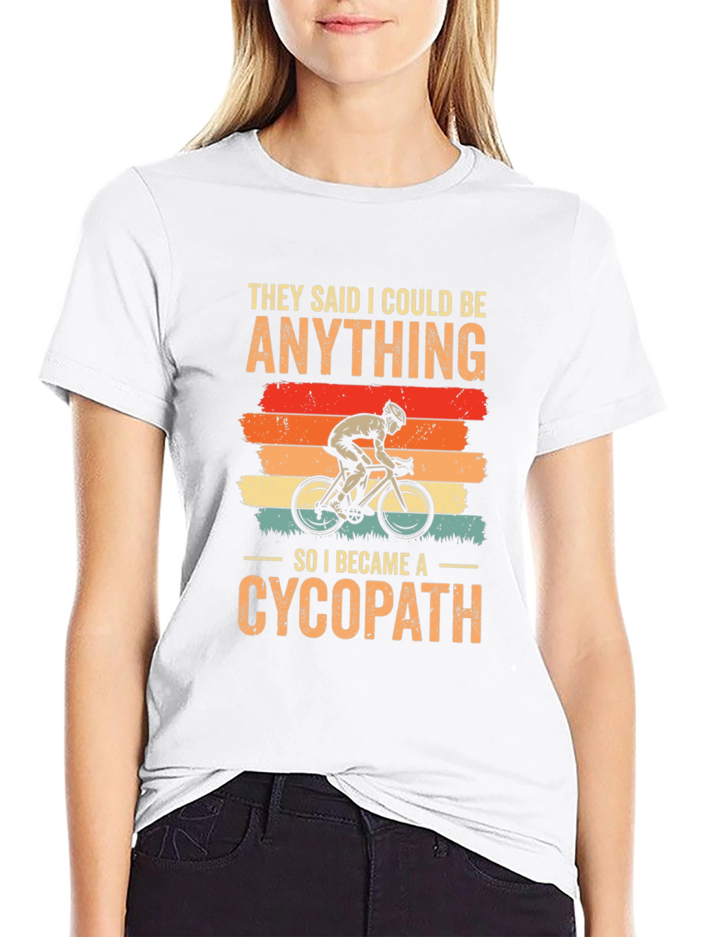 Funny Cycopath T-Shirt | Cycling Humor