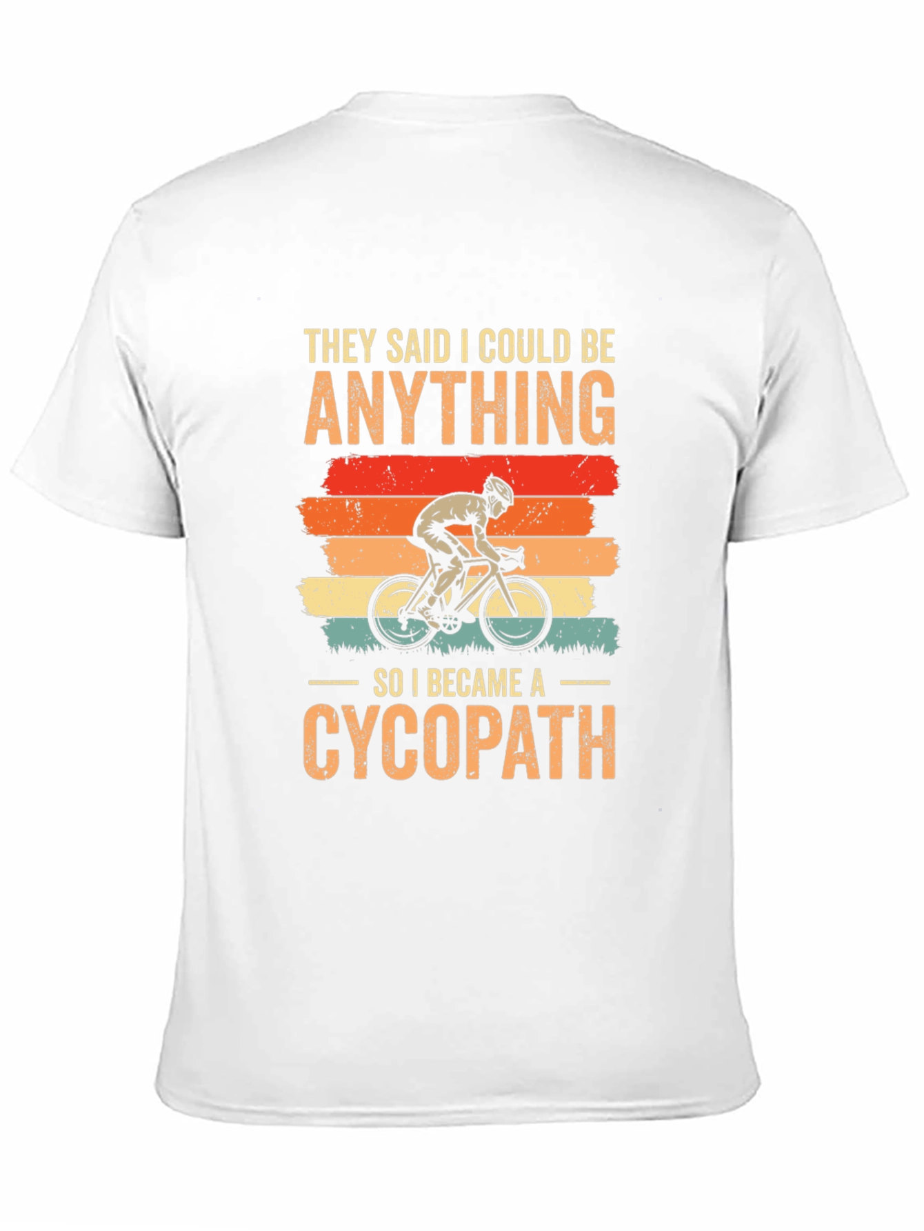 Funny Cycopath T-Shirt | Cycling Humor
