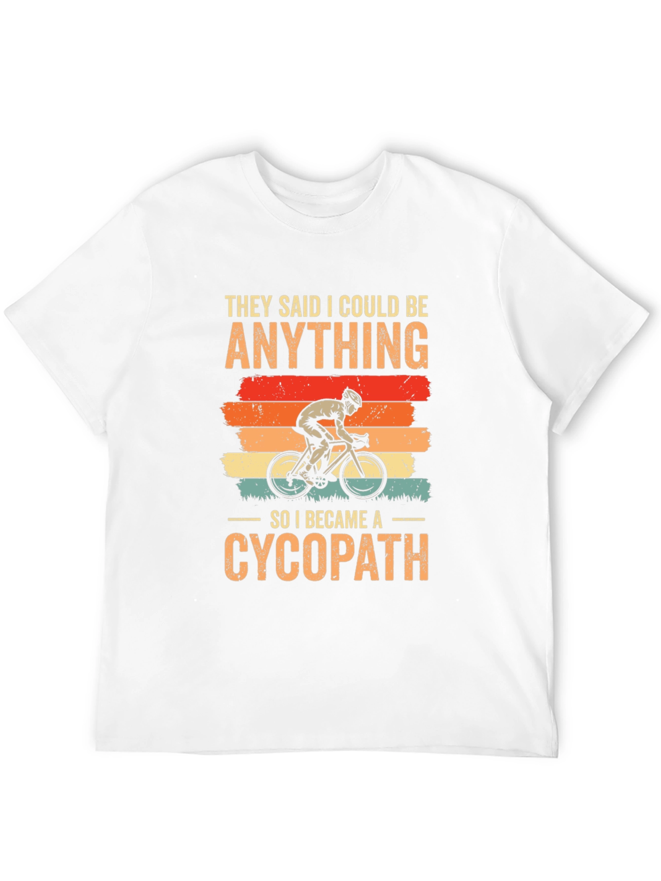 Funny Cycopath T-Shirt | Cycling Humor
