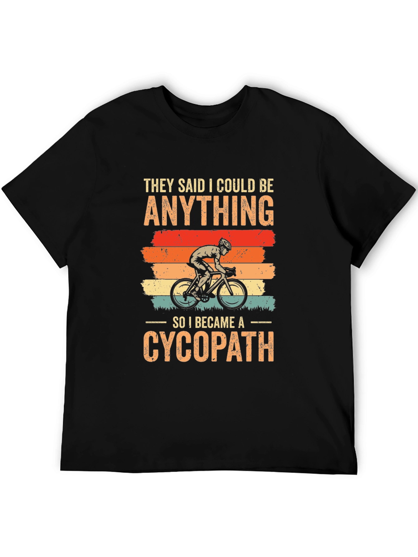 Funny Cycopath T-Shirt | Cycling Humor