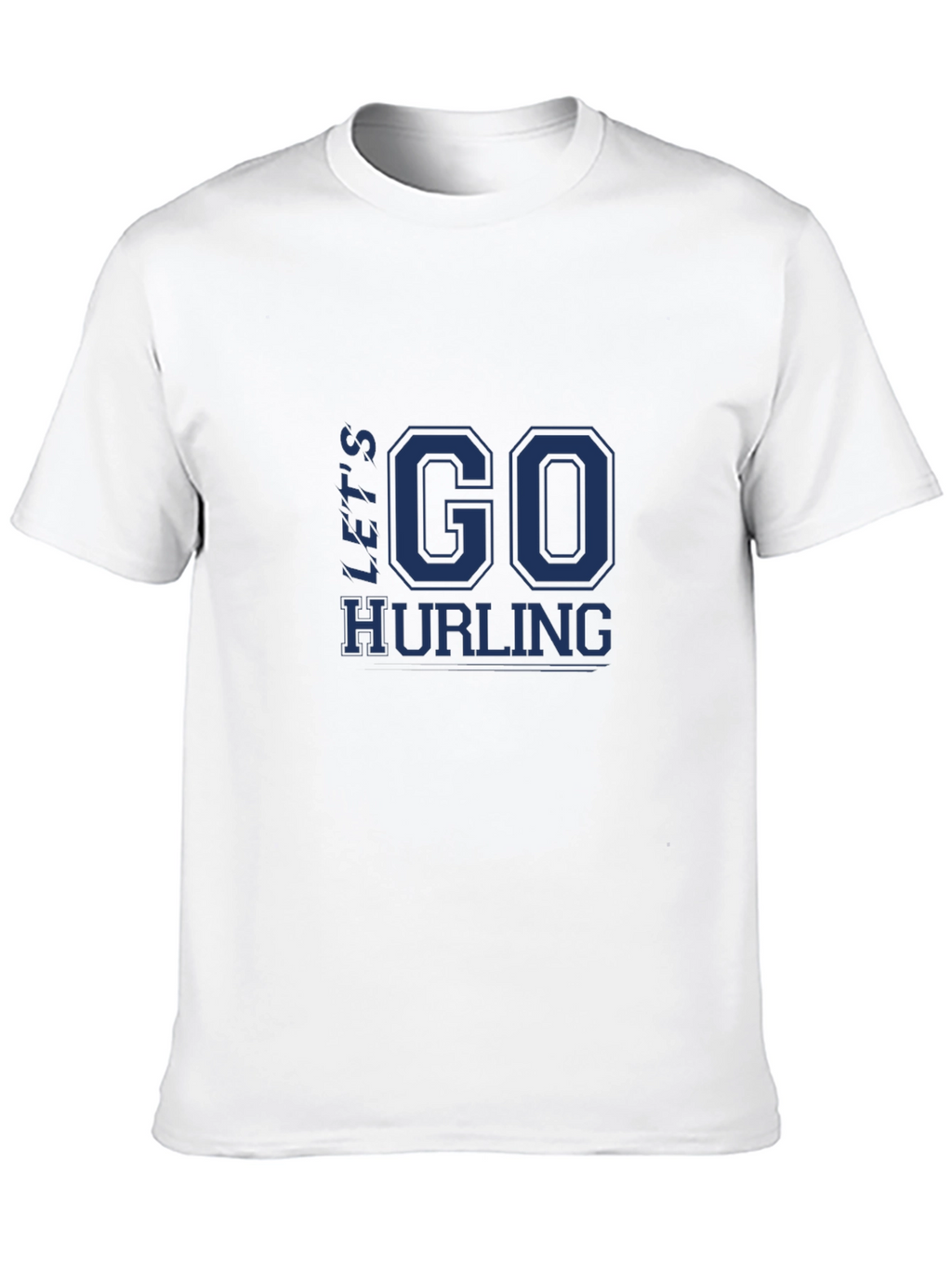 Lets Go Hurling Black T-Shirt