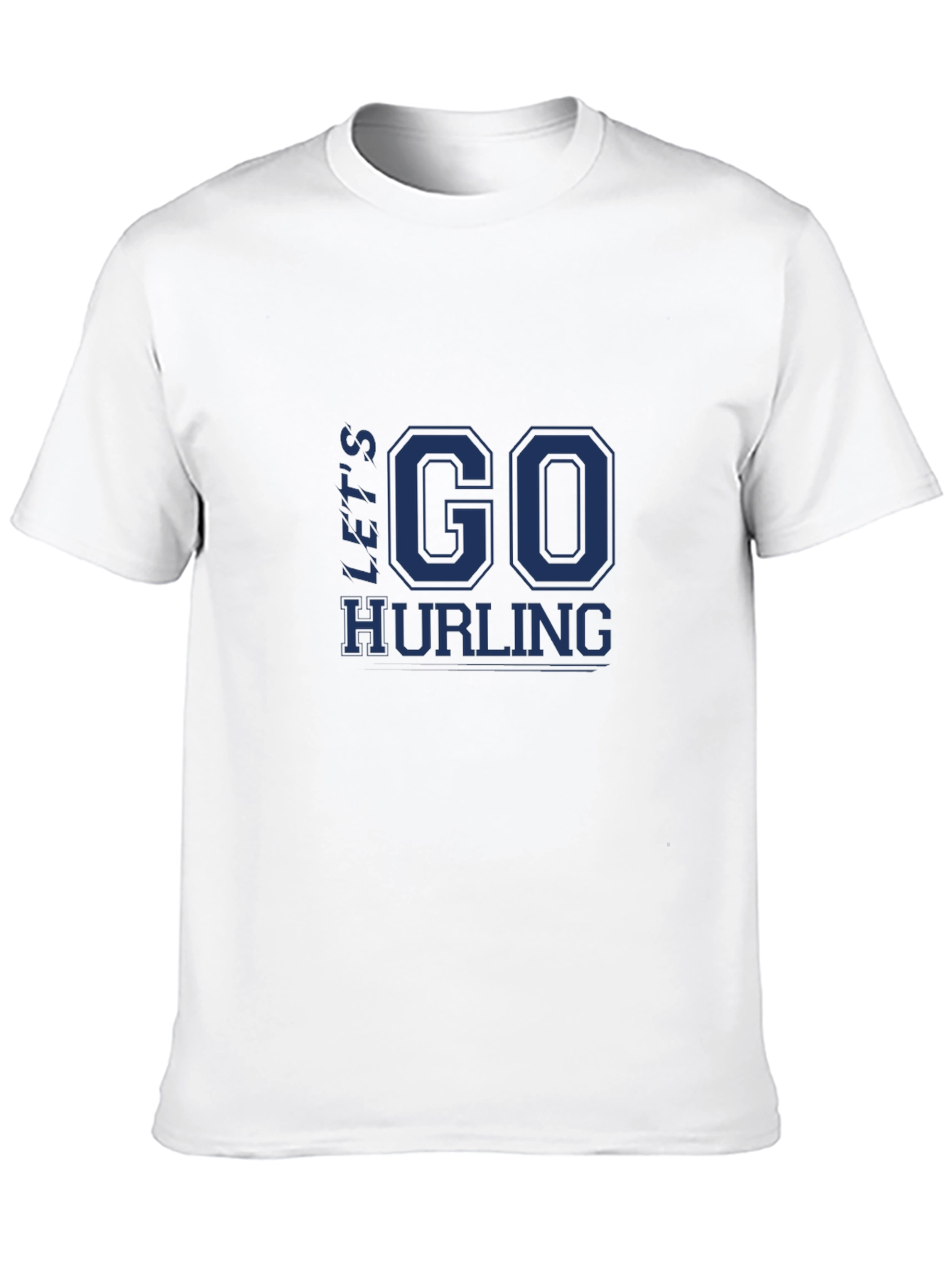 Lets Go Hurling Black T-Shirt