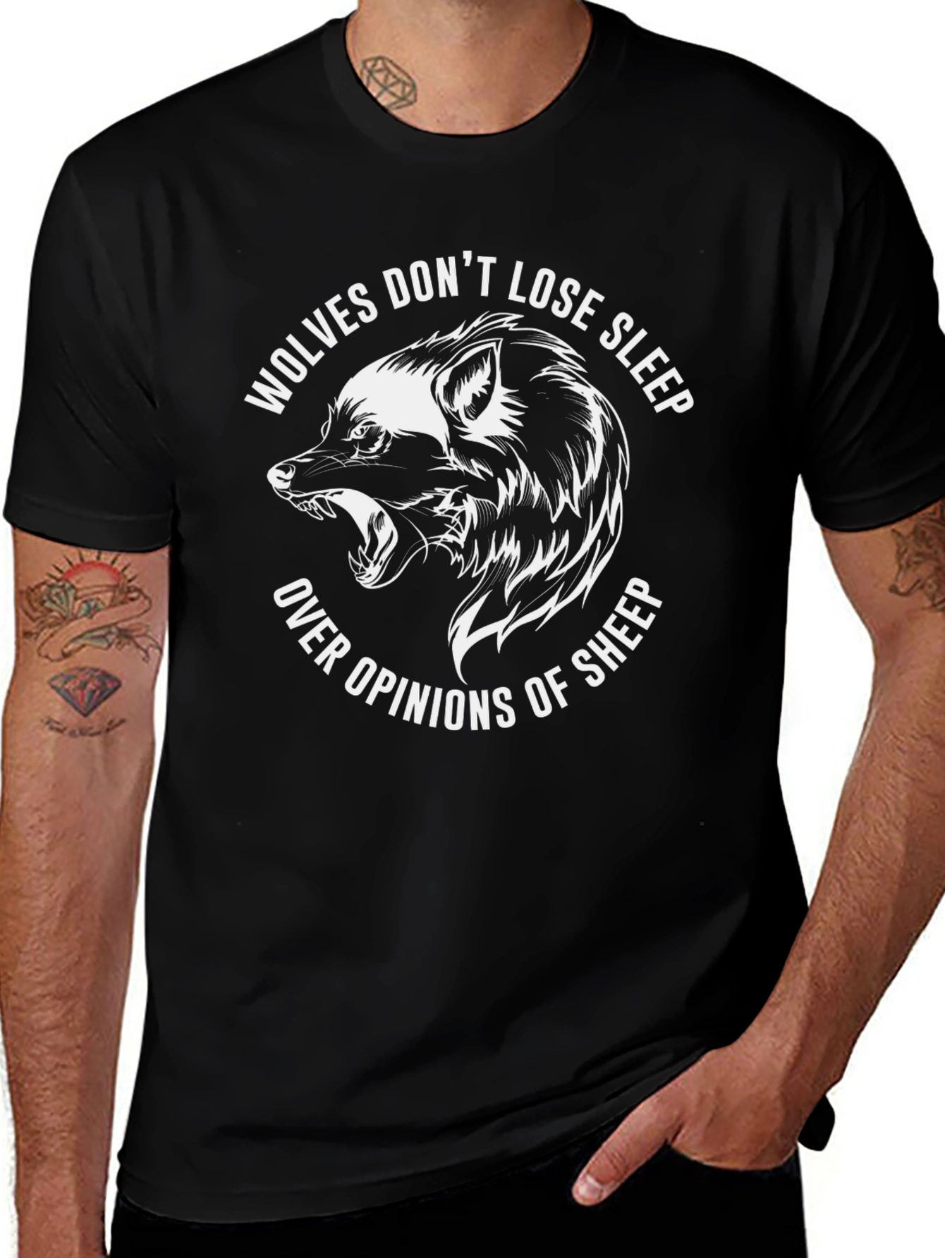Wolves Dont Lose Sleep T-Shirt