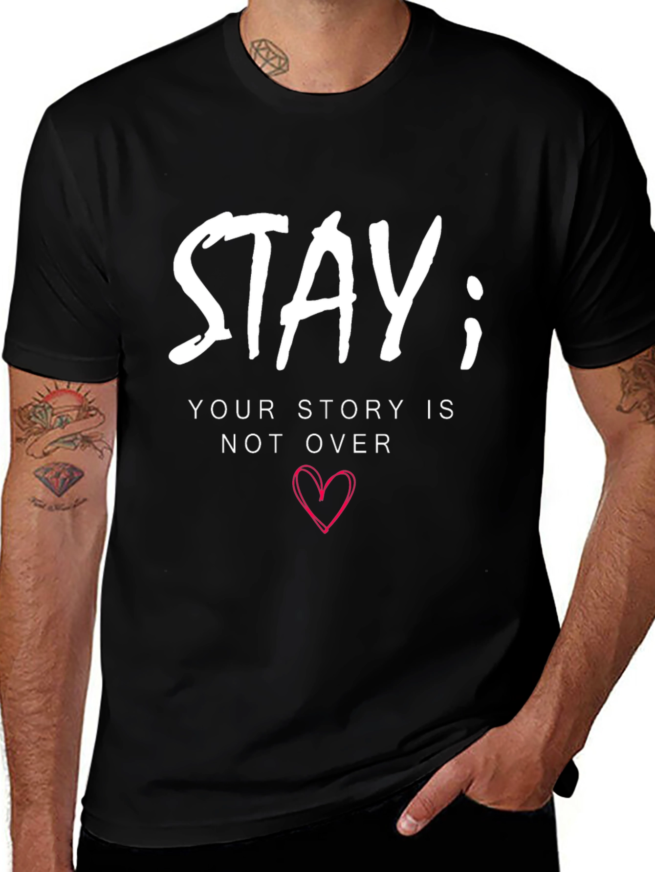 Stay; Your Story Isnt Over Graphic T-Shirt