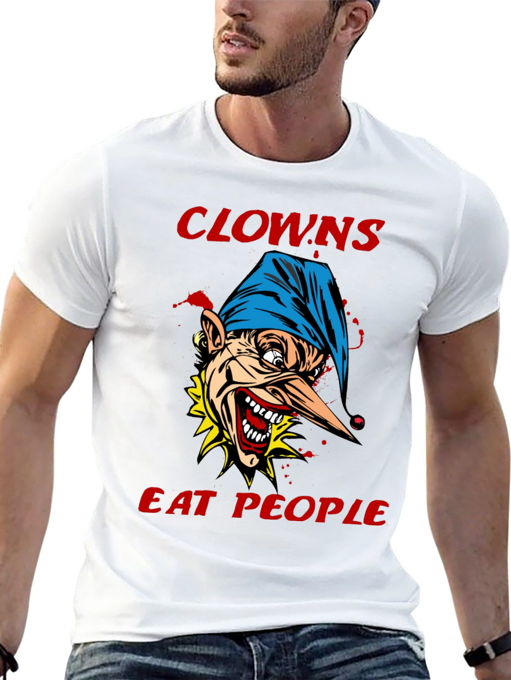 Clowns Eat People Graphic T-Shirt