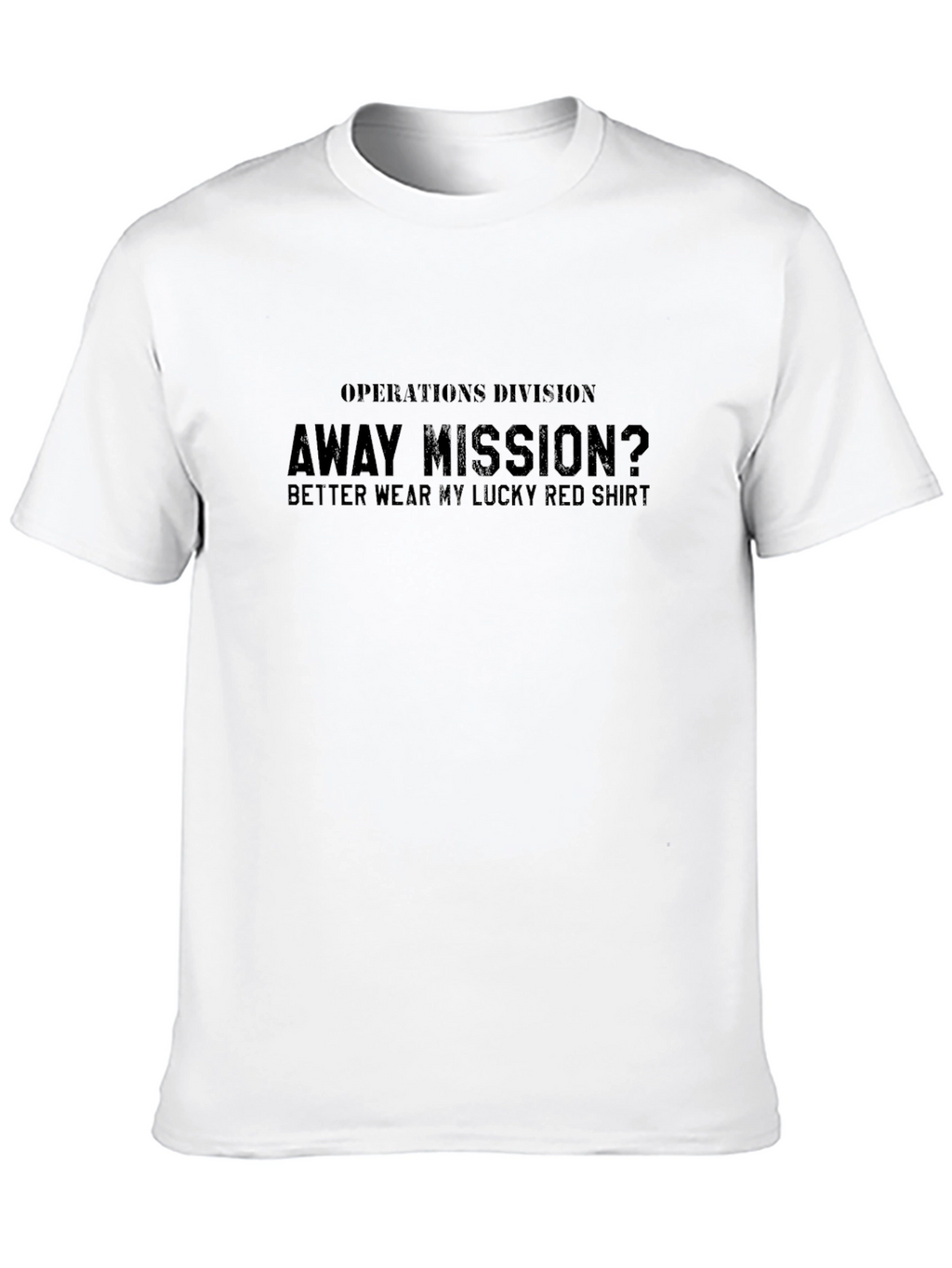 Away Mission Lucky Red Shirt T-Shirt