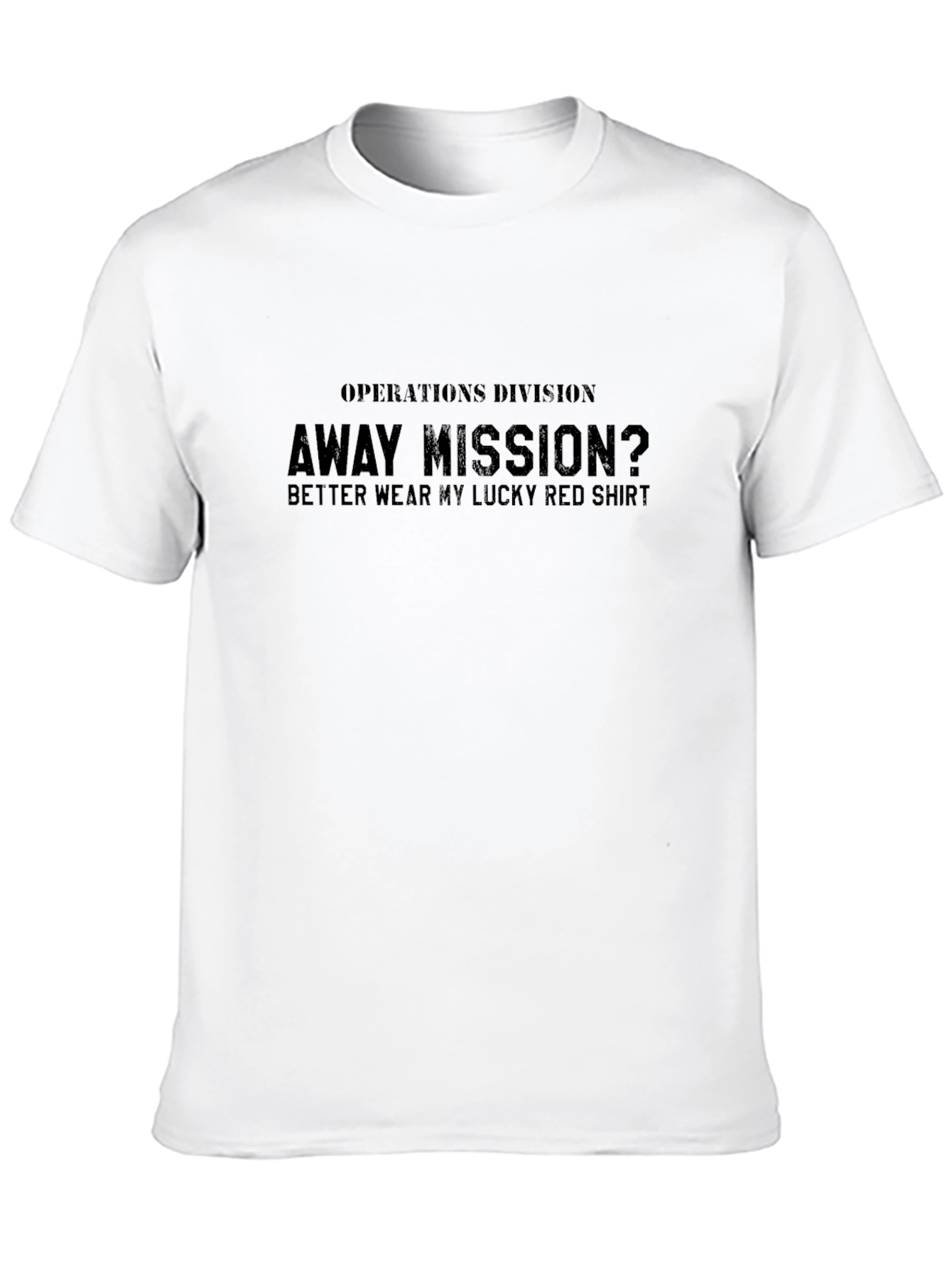 Away Mission Lucky Red Shirt T-Shirt