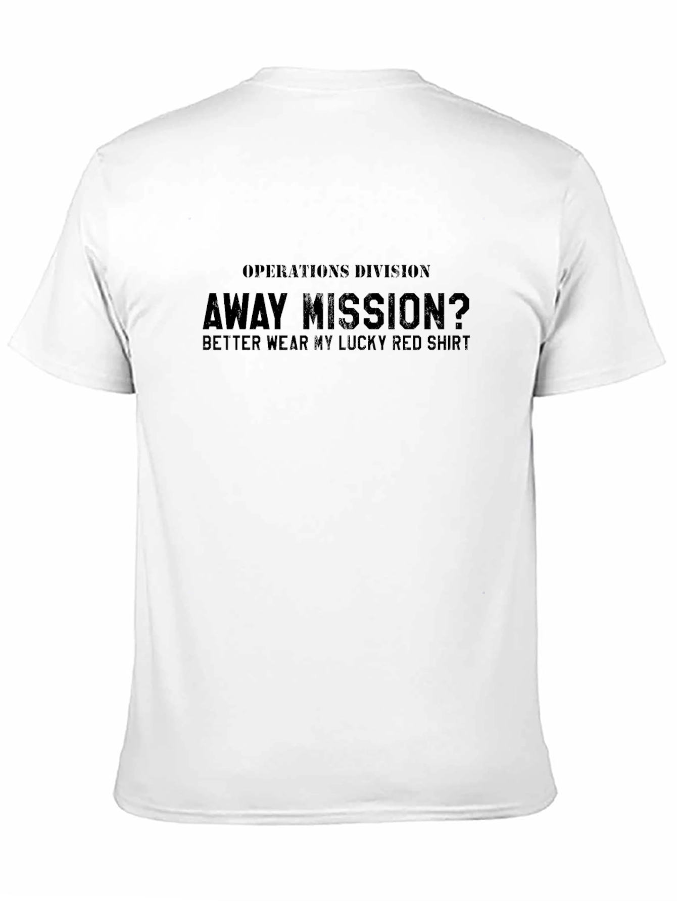 Away Mission Lucky Red Shirt T-Shirt