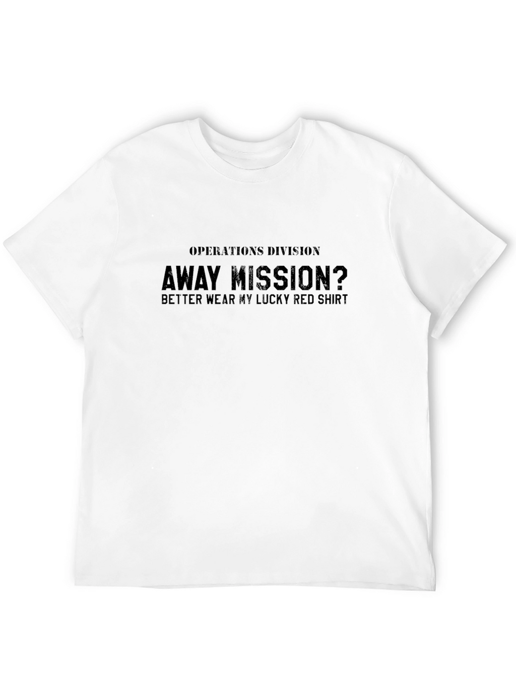 Away Mission Lucky Red Shirt T-Shirt