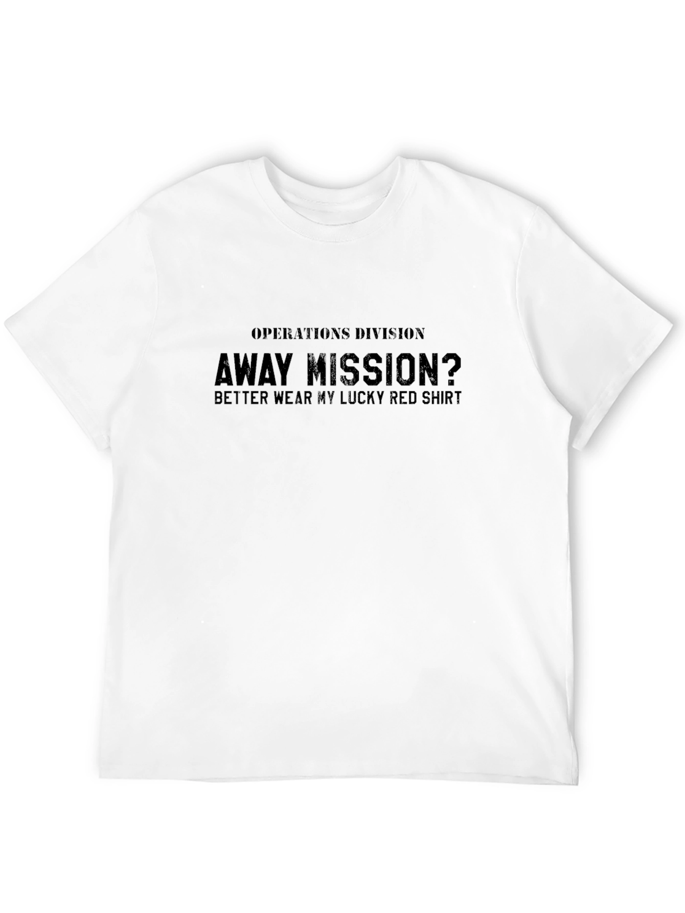 Away Mission Lucky Red Shirt T-Shirt