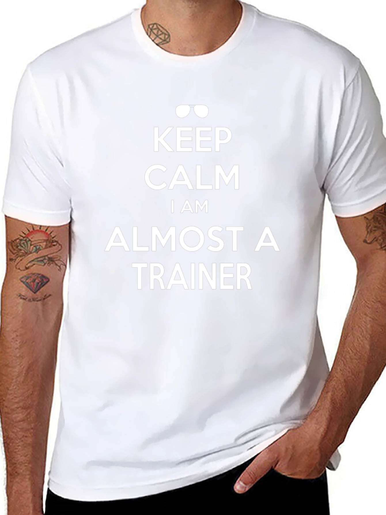 Keep Calm Almost a Trainer T-Shirt