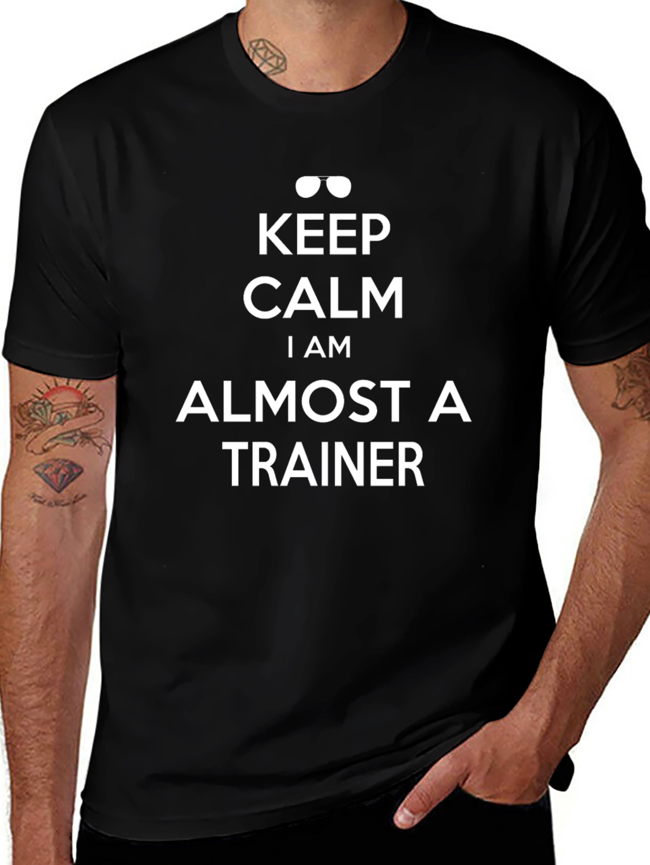 Keep Calm Almost a Trainer T-Shirt
