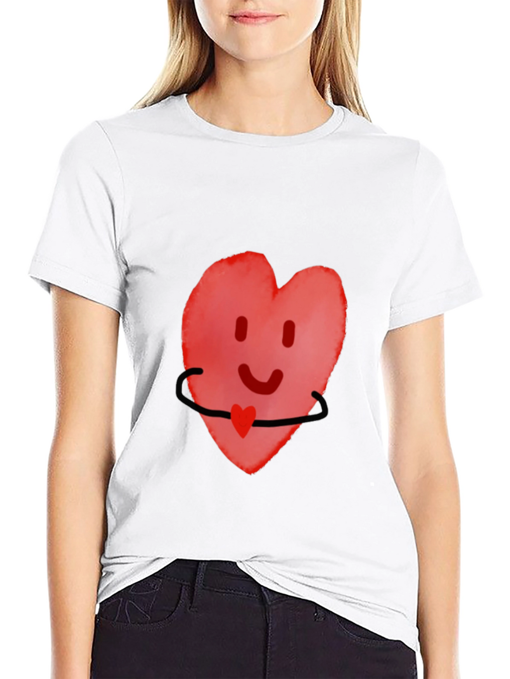 Heart Hug Graphic Tee - Comfort Fit
