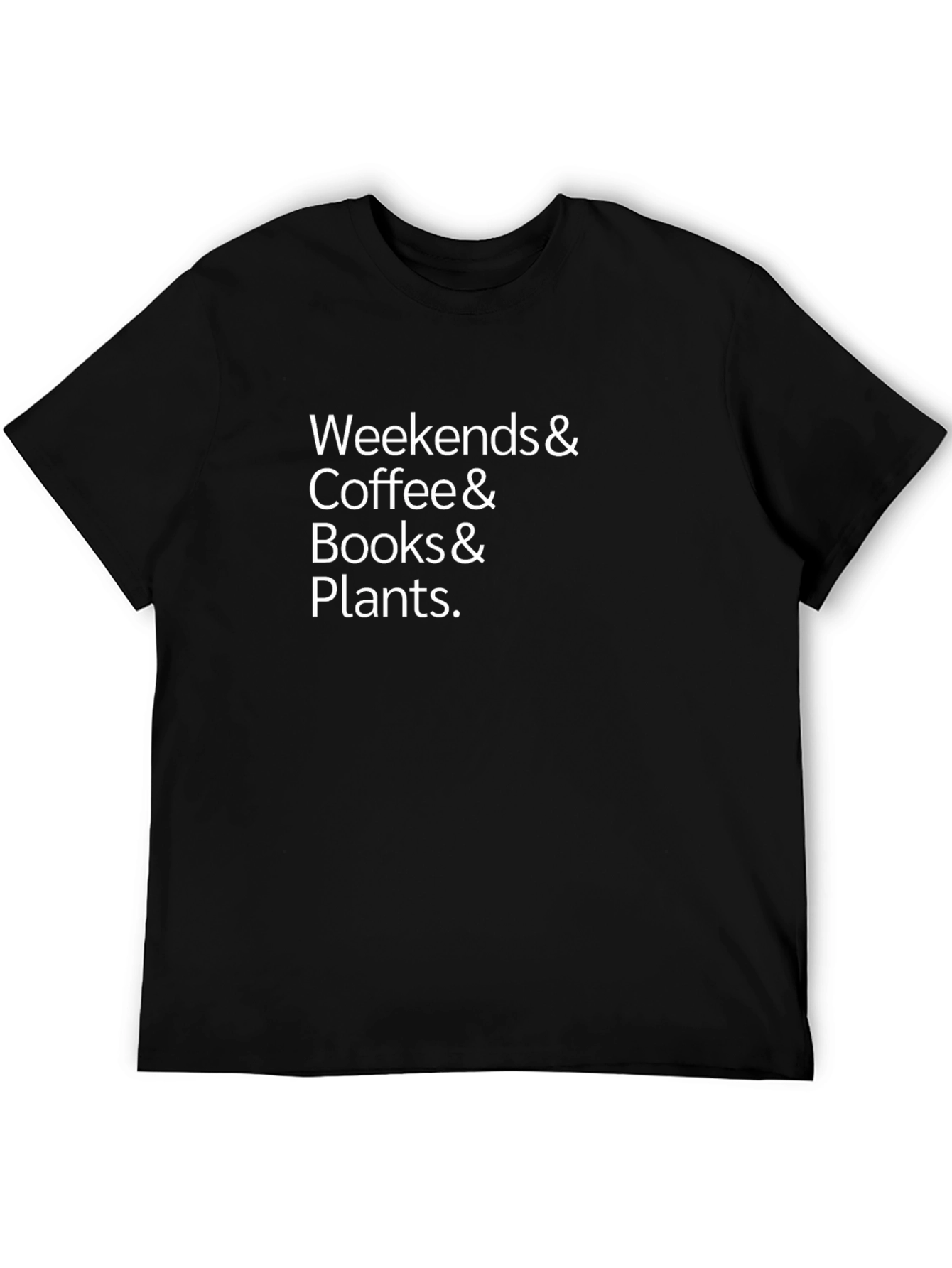 Weekends & Coffee T-Shirt - Cozy Comfort Style