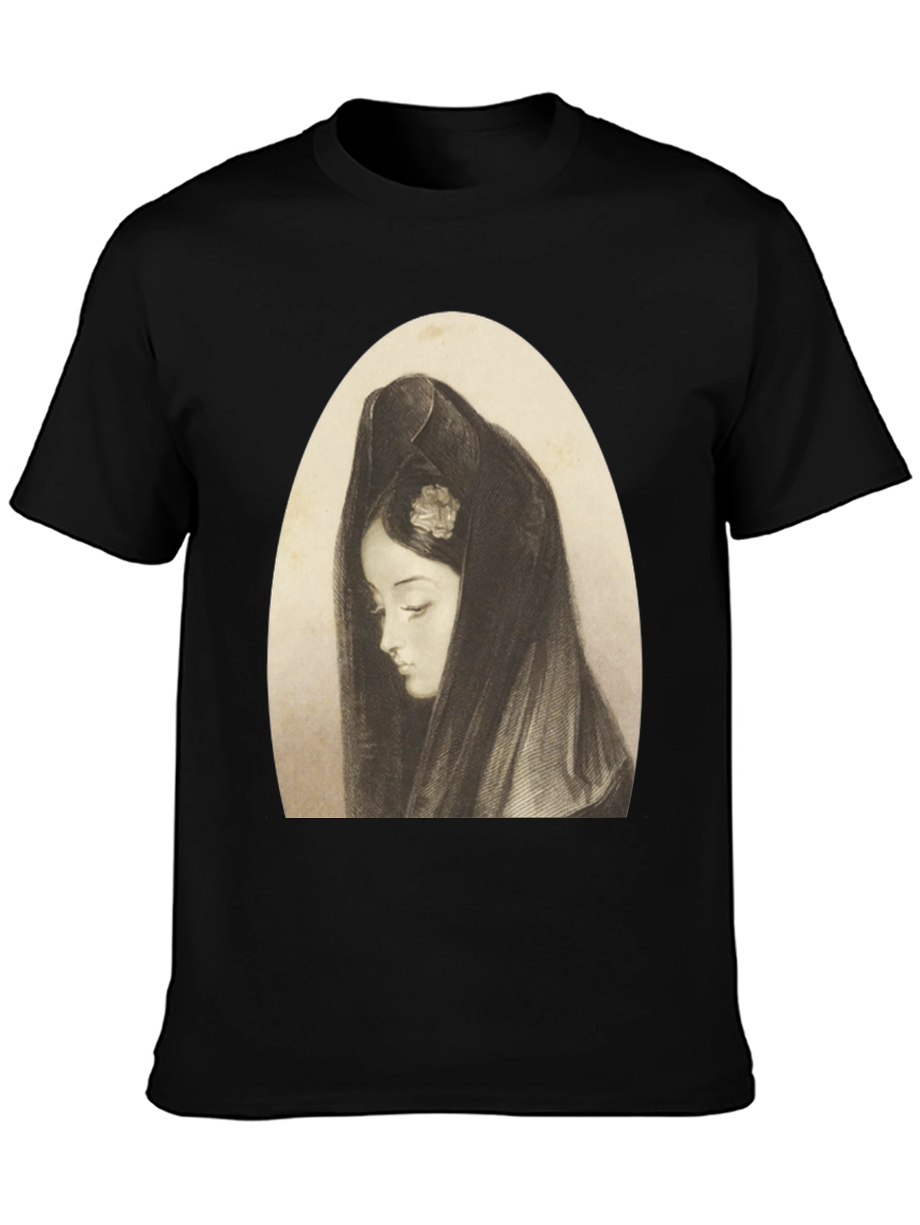 Vintage Portrait Tee - Classic Style